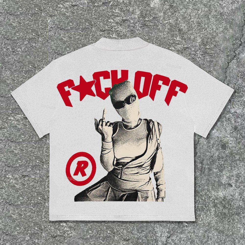 Sopula Studio Vintage Y2k Street Graphic Print Cotton T-Shirt Product Image