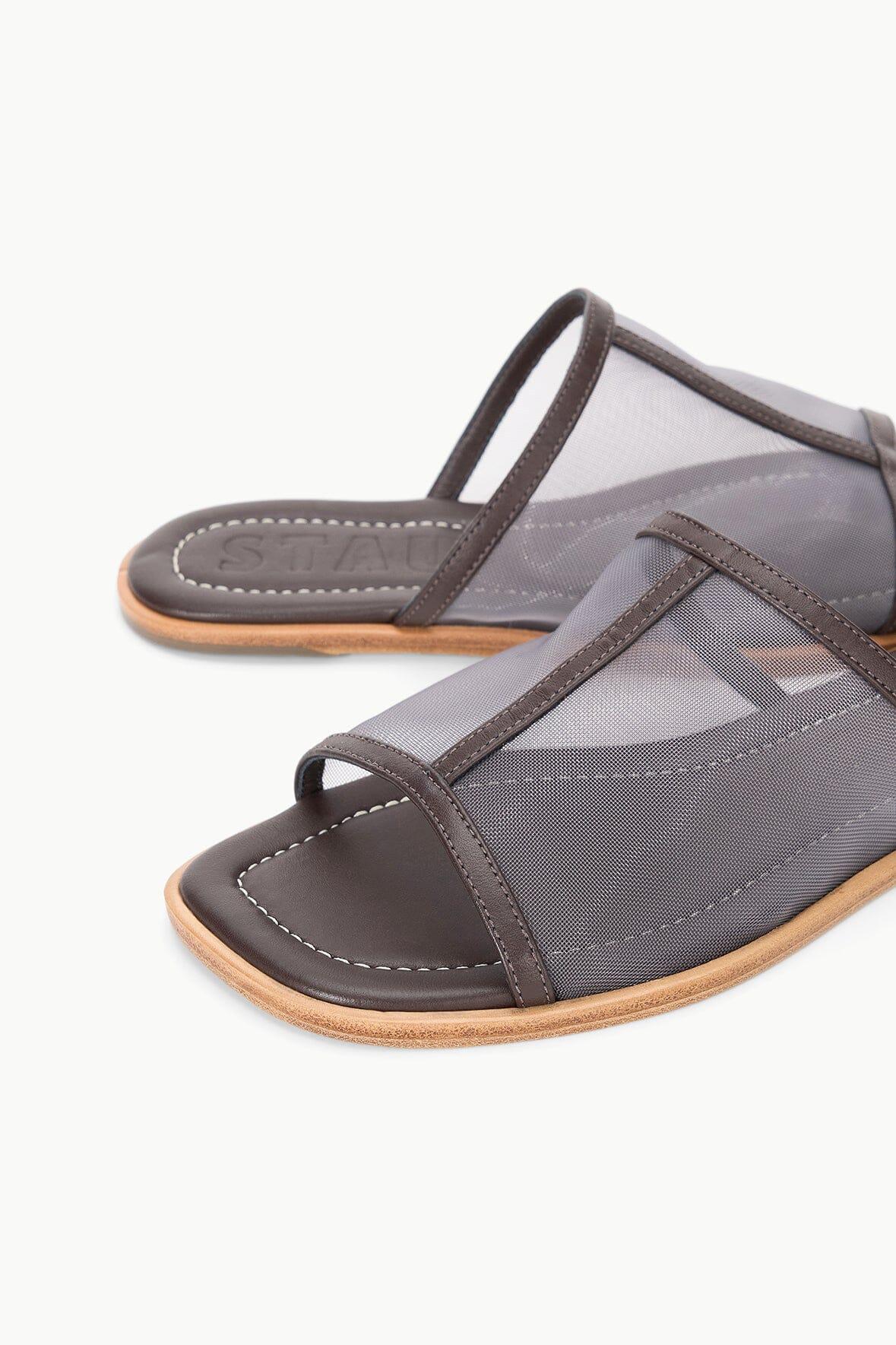 ALESSANDRA SANDAL | ESPRESSO MESH Product Image