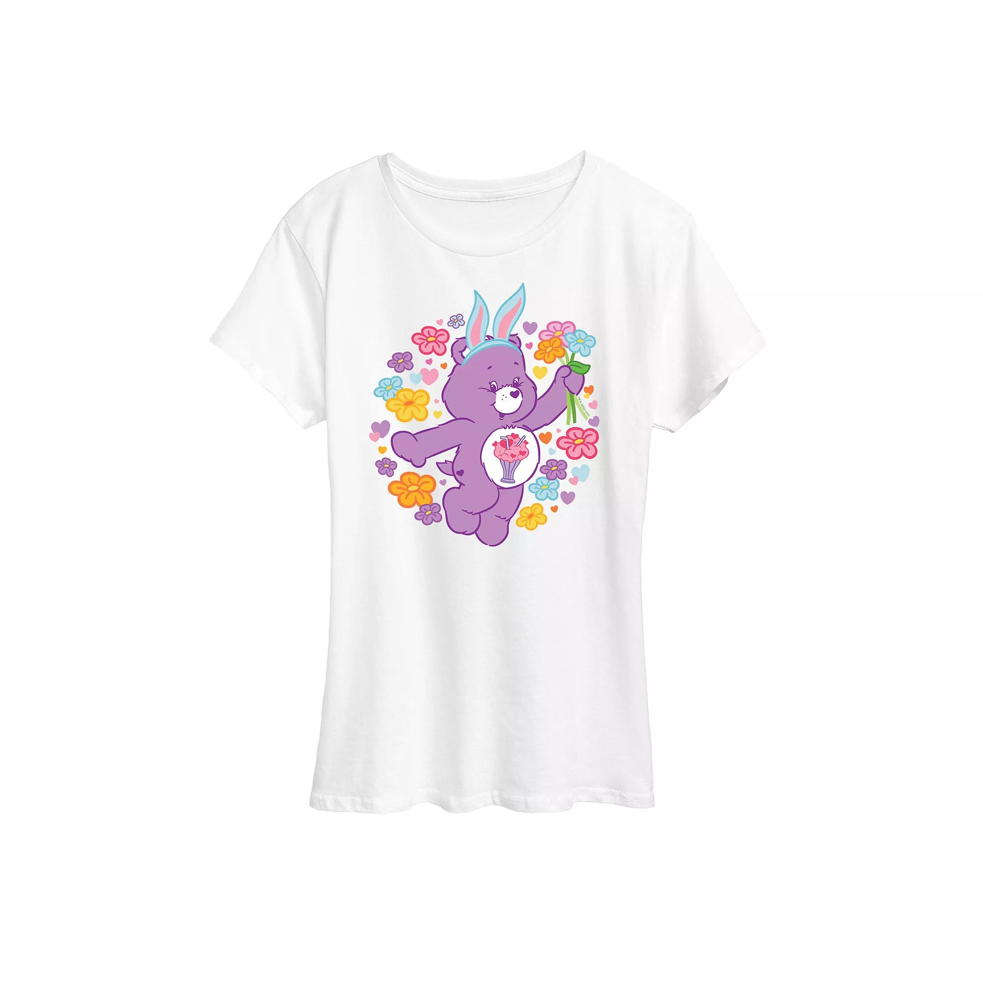 Women's Care Bears Bunny Bear Graphic Tee,  Product Image