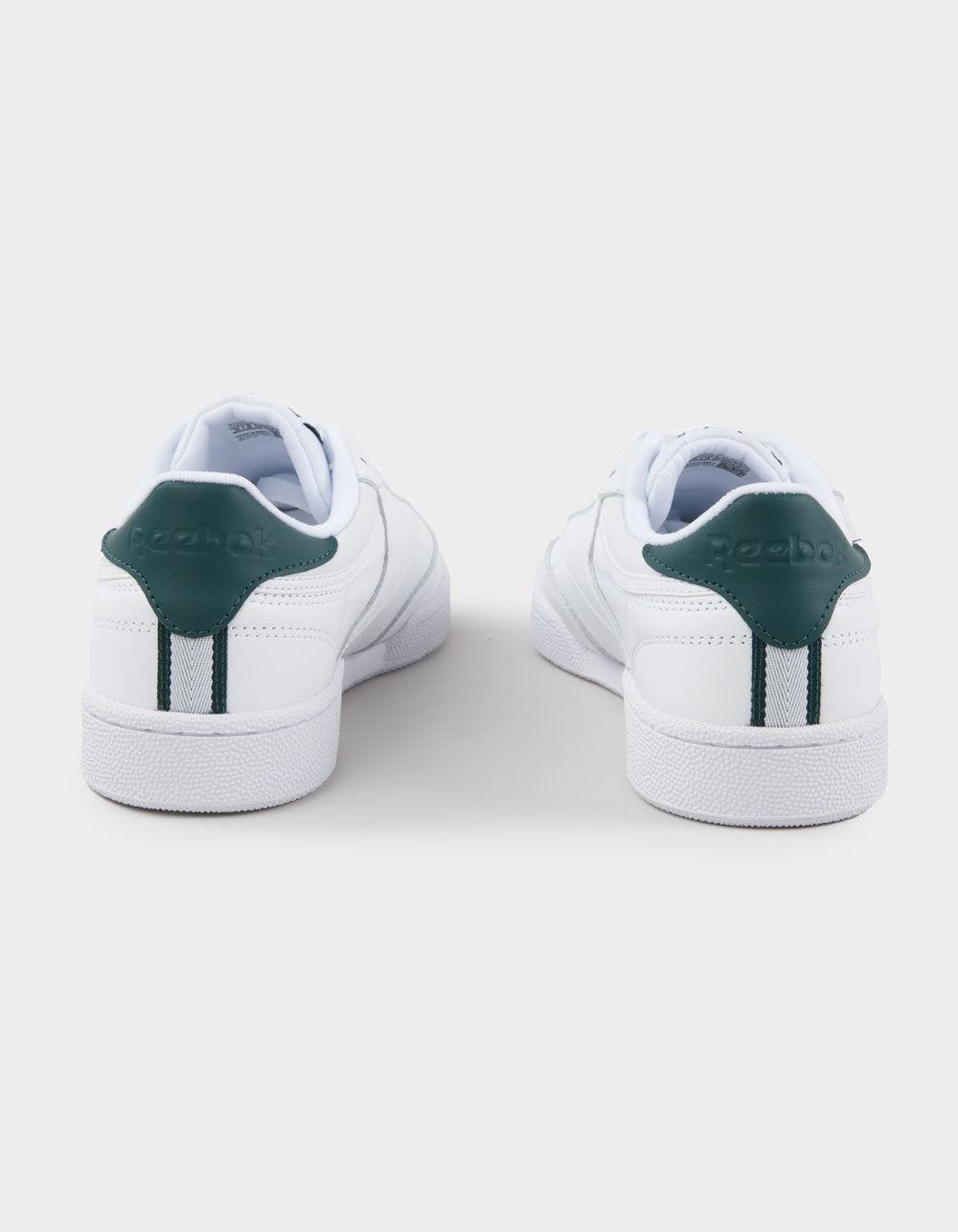 REEBOK Club C 85 Shoes - WHT/GREEN Product Image