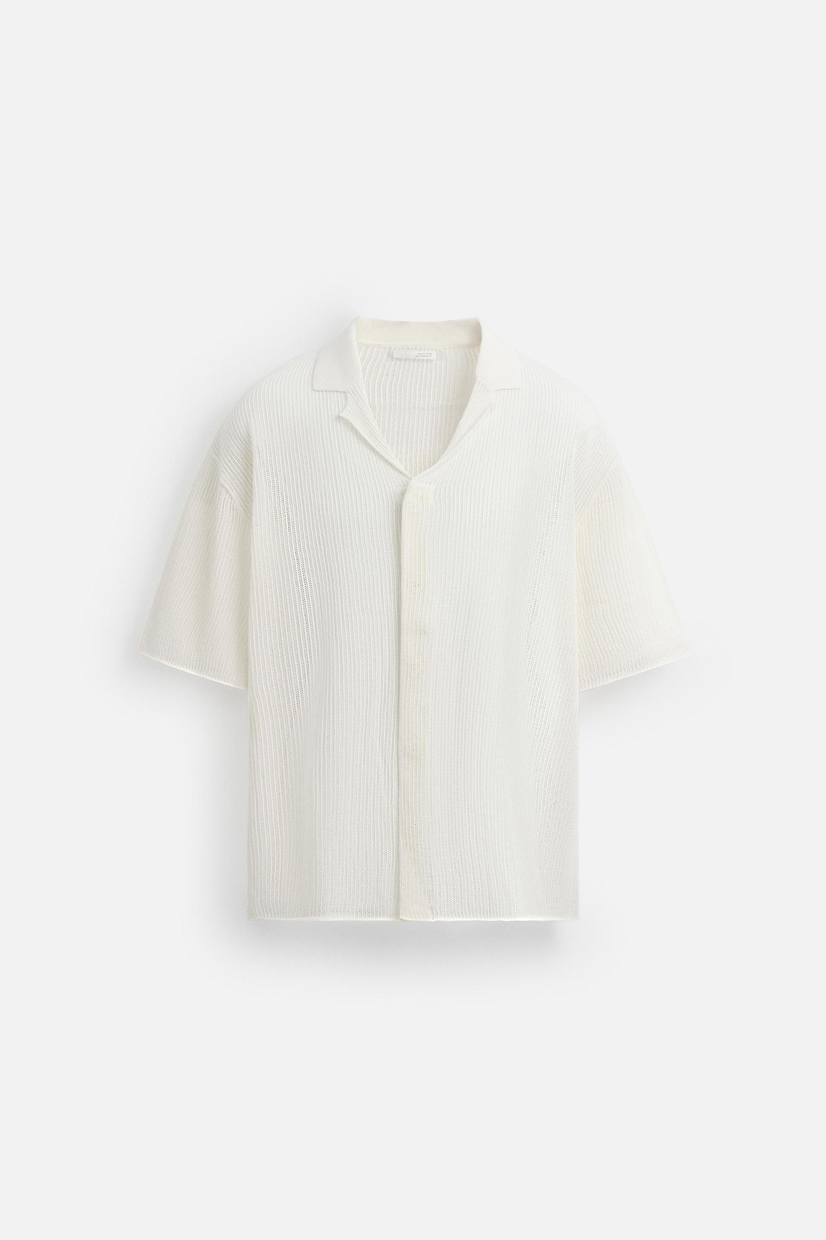 OPEN KNIT SHIRT Product Image
