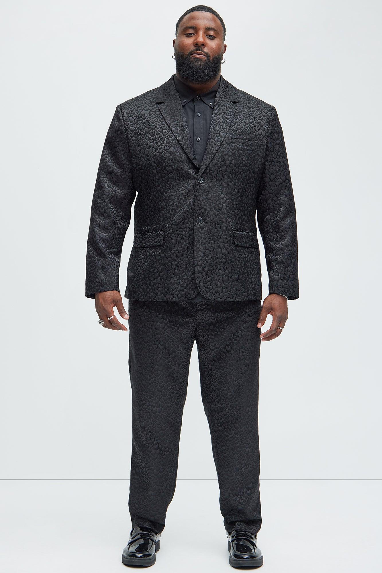 Leonardo Luxe Slim Trousers - Black Product Image