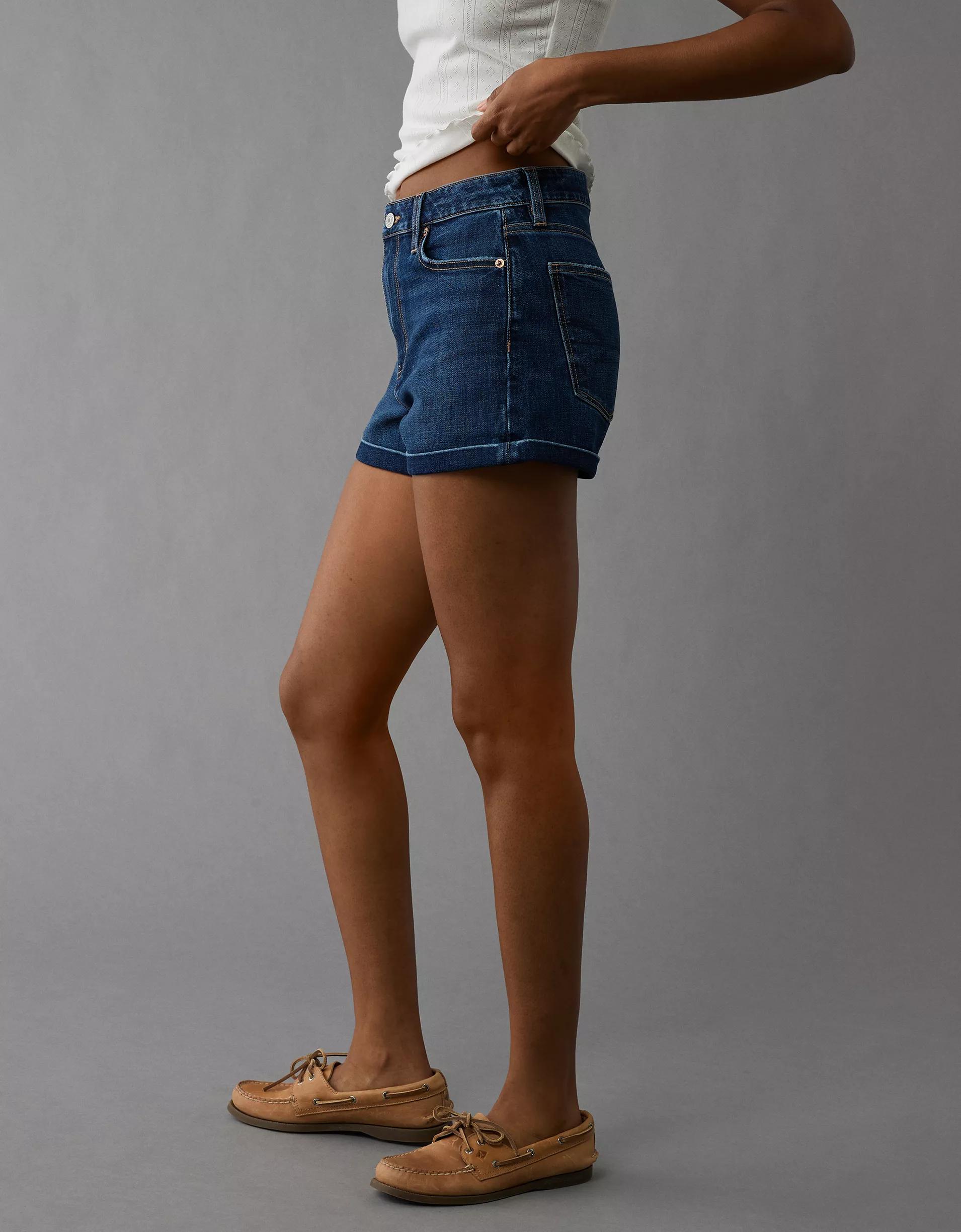 AE Stretch Denim Mom Short Product Image