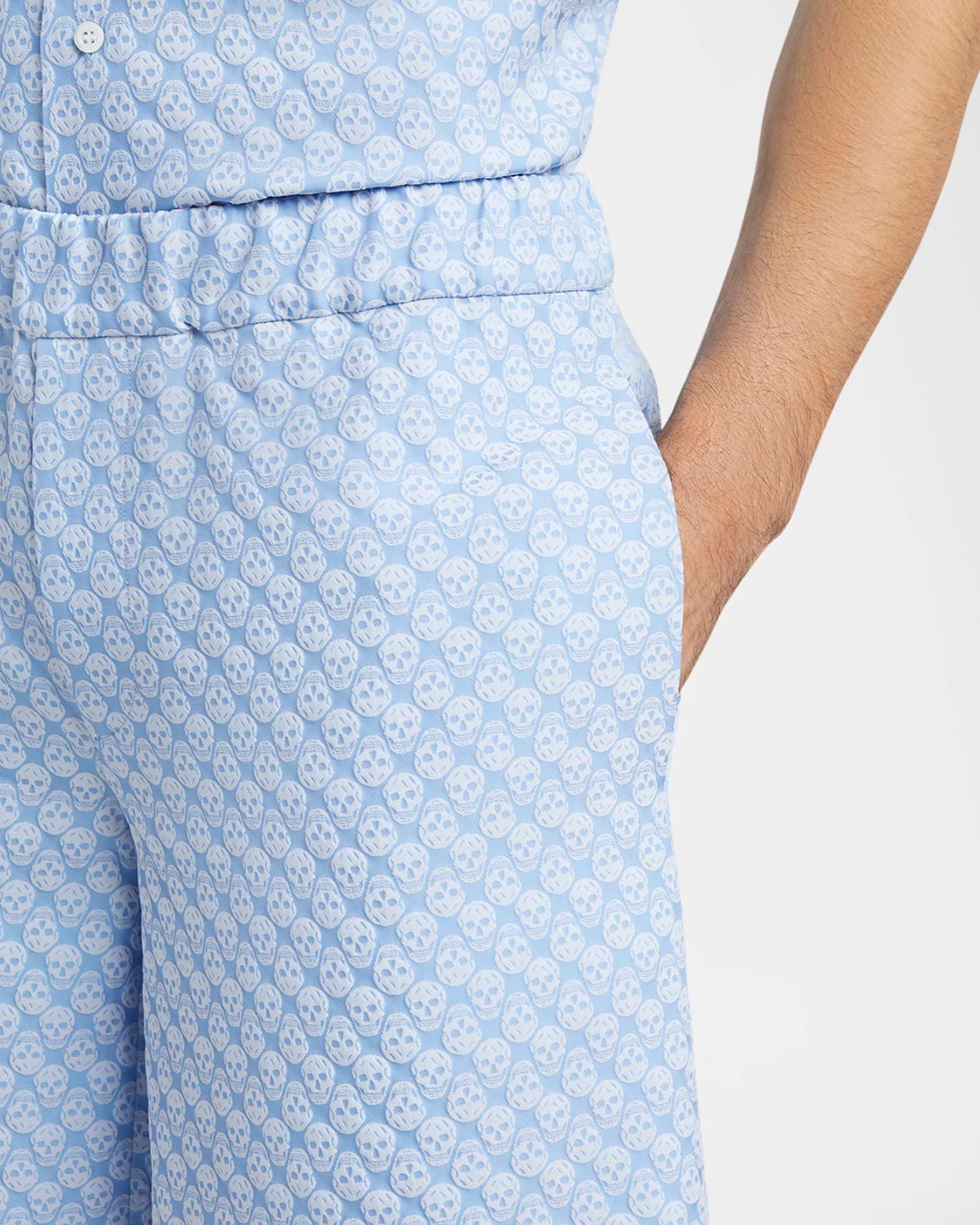 Men's Skull Pyjama Shorts Product Image