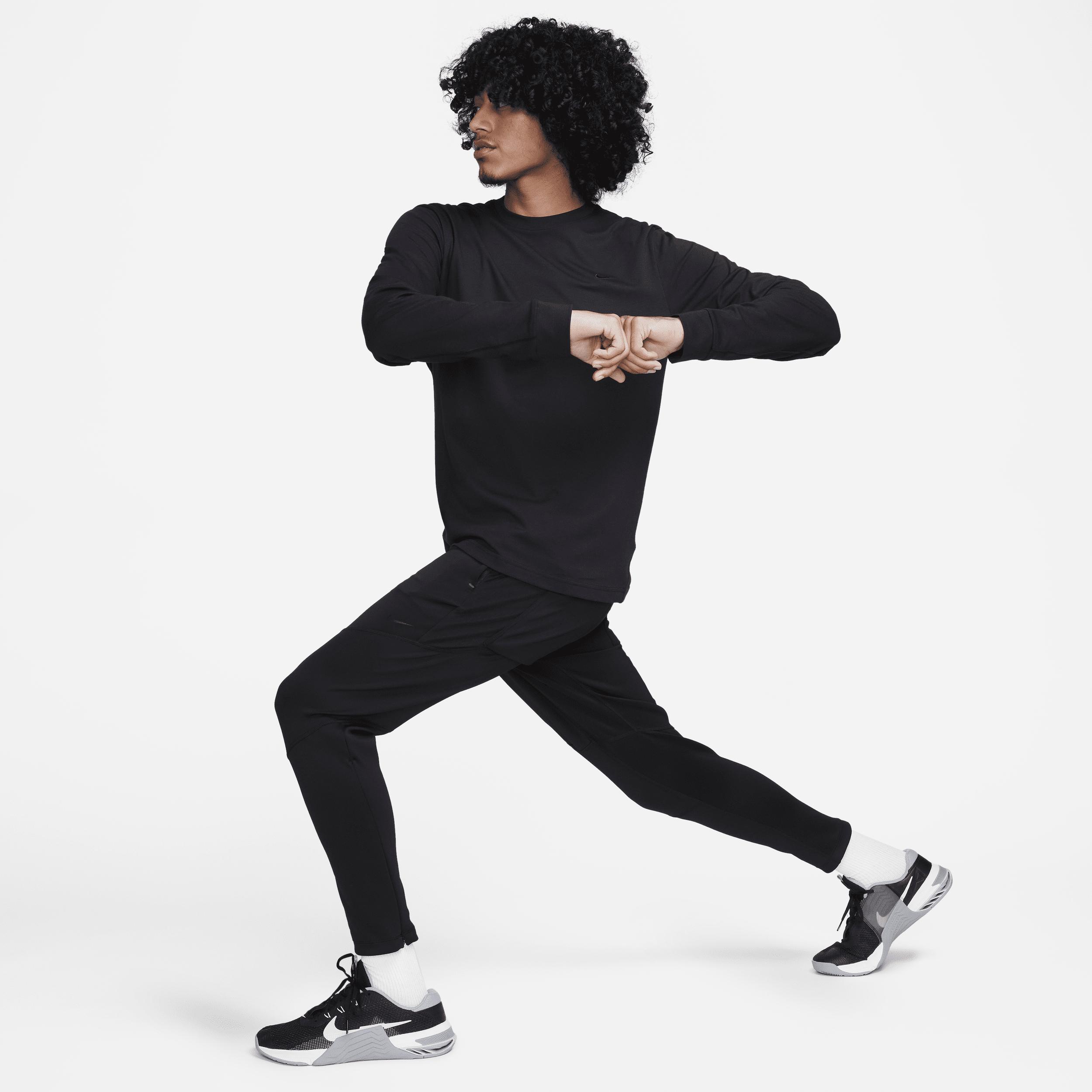 Nike Mens Primary Dri-FIT Long-Sleeve Versatile Top | FB8585-010 Product Image