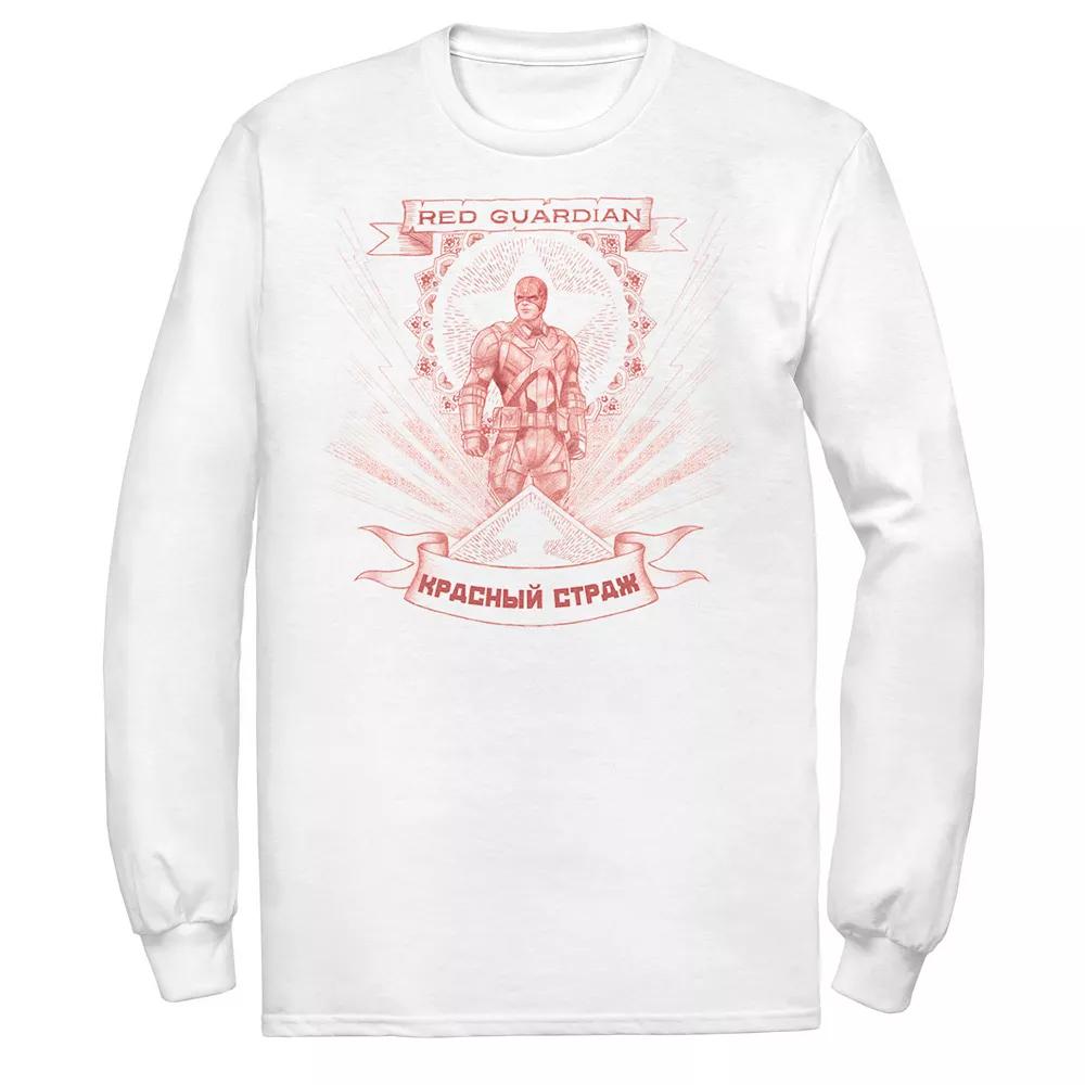 Men's Marvel Black Widow Red Guardian Red Hue Portrait Tee,  Product Image