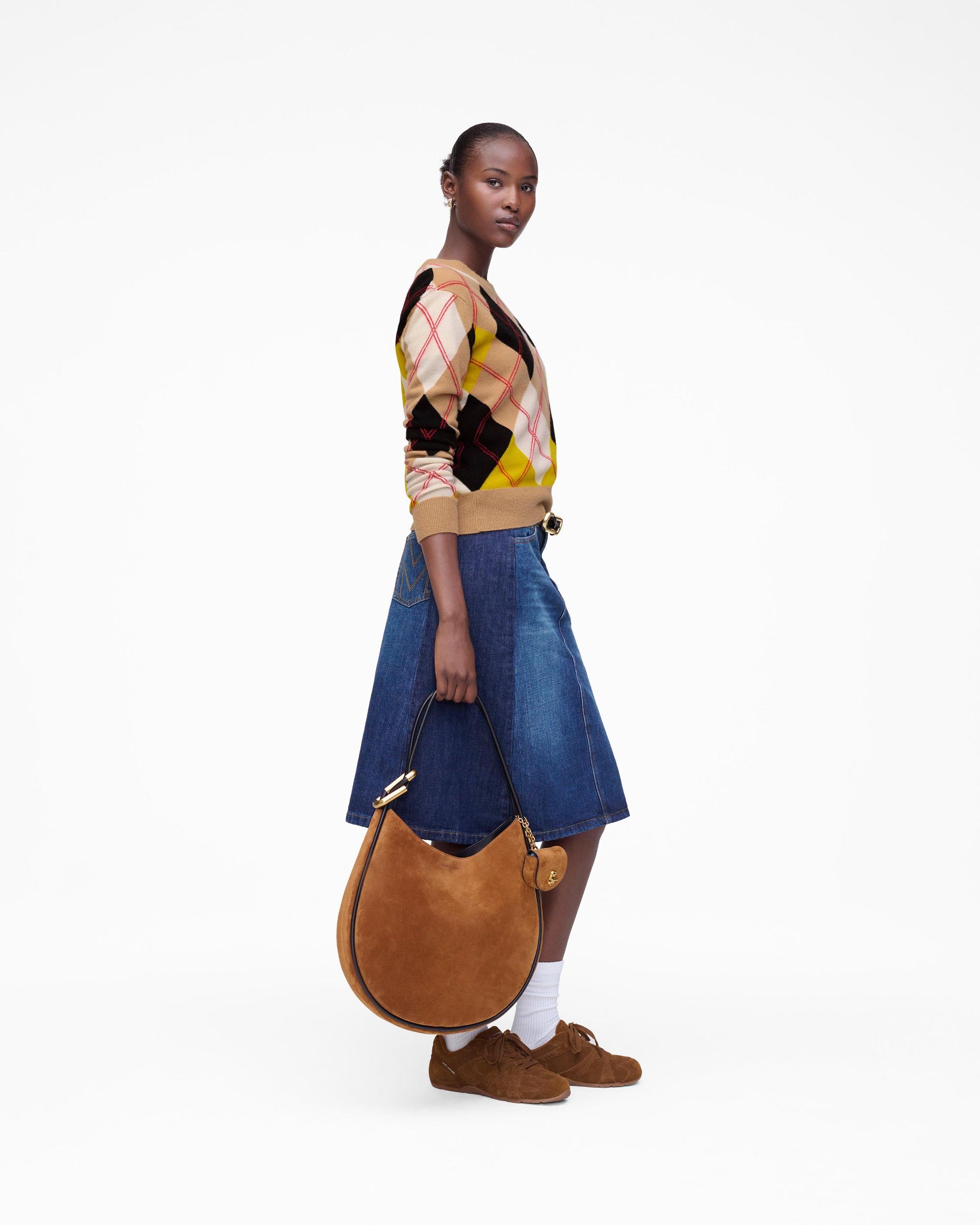 Preppy Daisy Argyle Crewneck Product Image