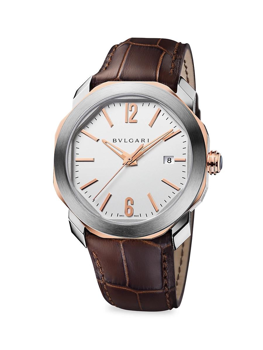 Mens Octo Roma Stainless Steel Watch Product Image