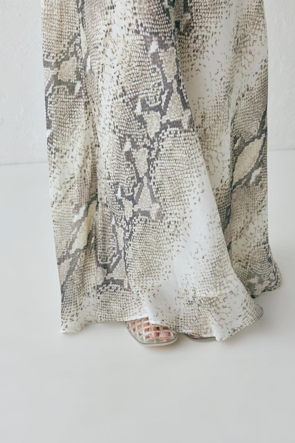 Ema Maxi Dress Snake Product Image