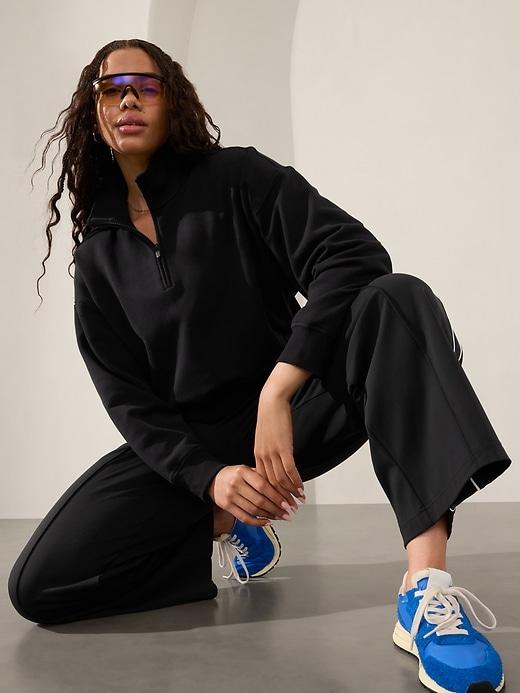 Forever Fleece 1/2 Zip High Hip Sweatshirt Product Image
