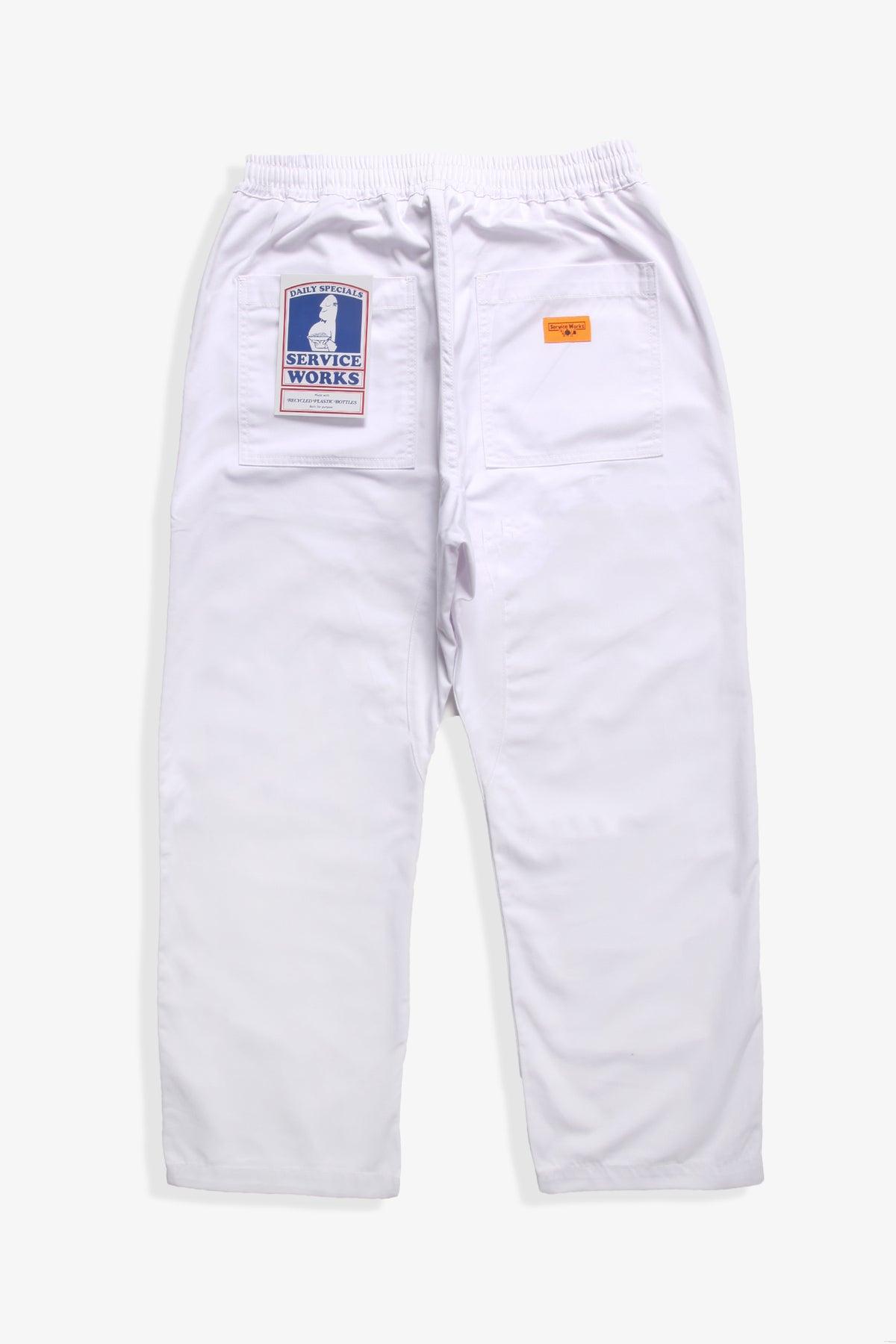 Service Works - Trade Chef Pants - White Product Image