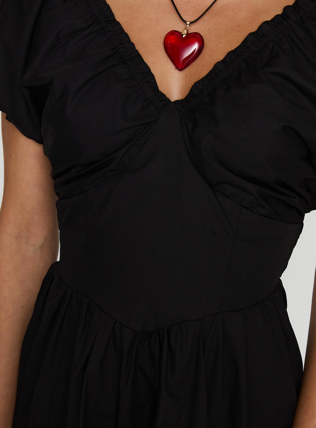 Breeanna Maxi Dress Black Product Image