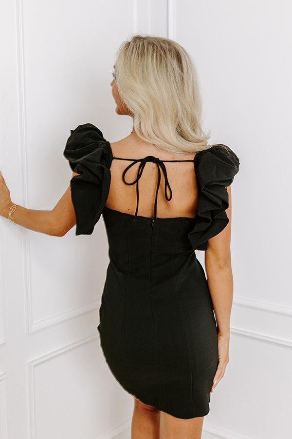 Pouring Merlot Mini Dress Product Image