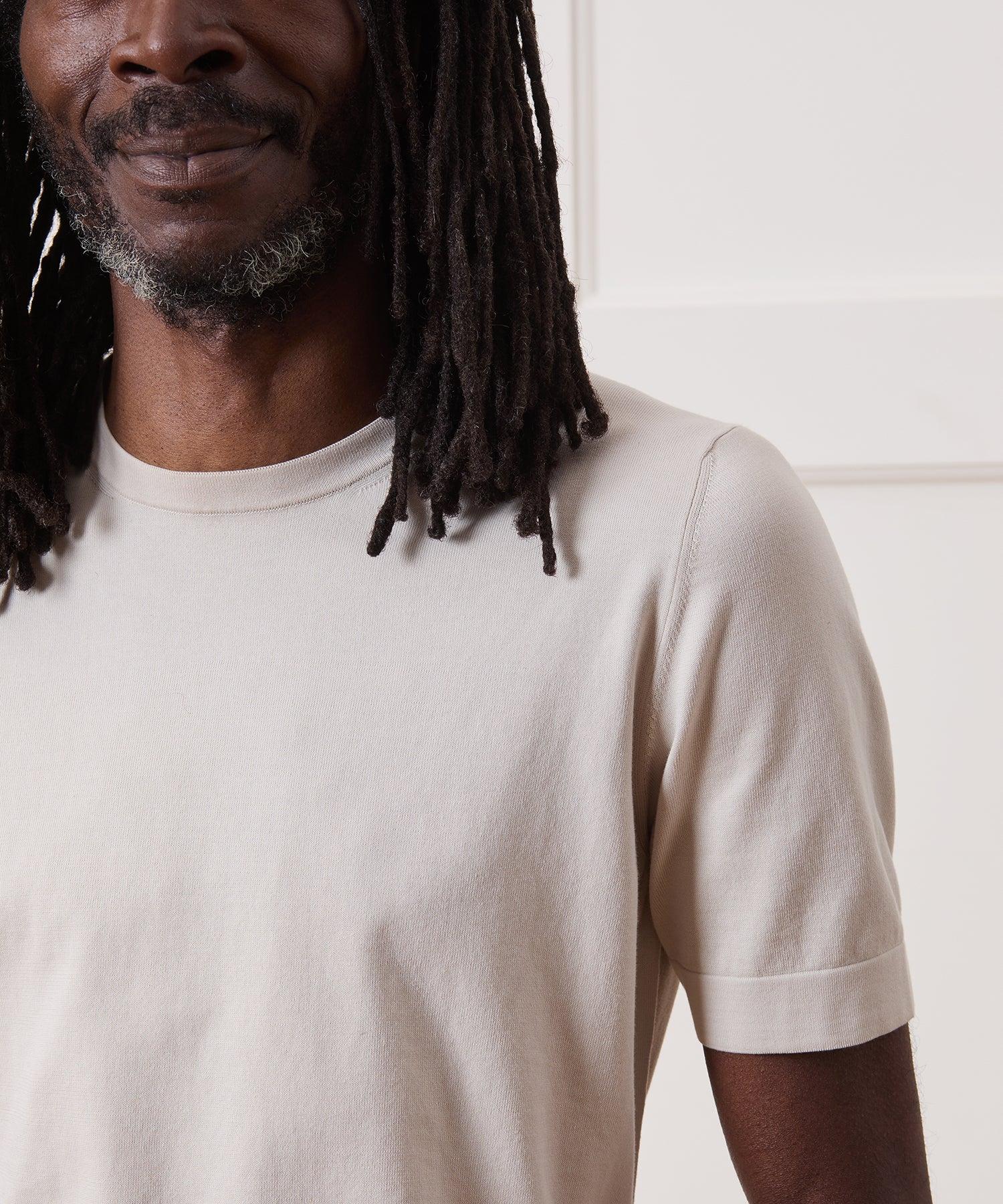 Italian Lightweight Sweater Tee Product Image