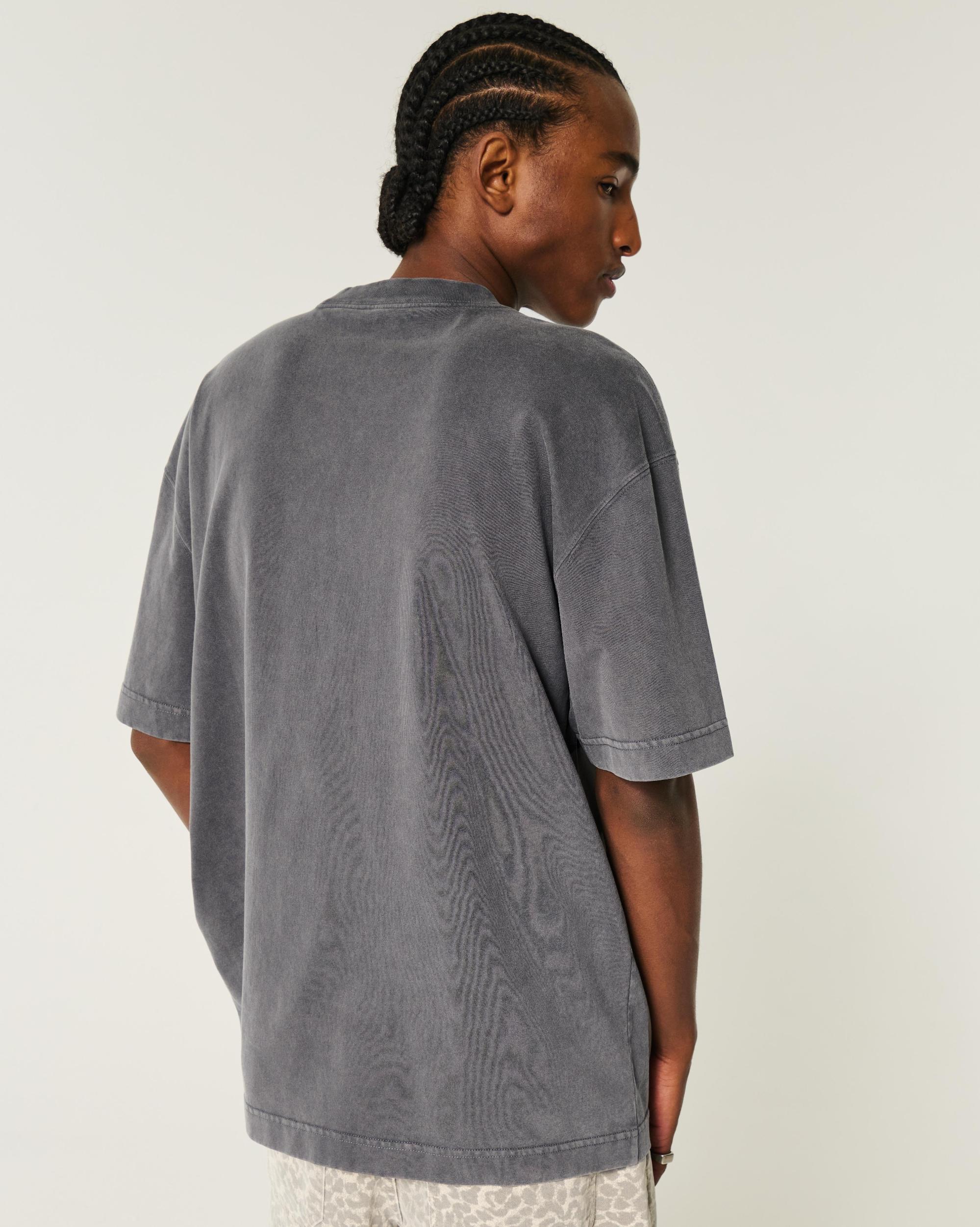 Dalix Mens Lil Smile Heavy Weight Cotton Tee Product Image