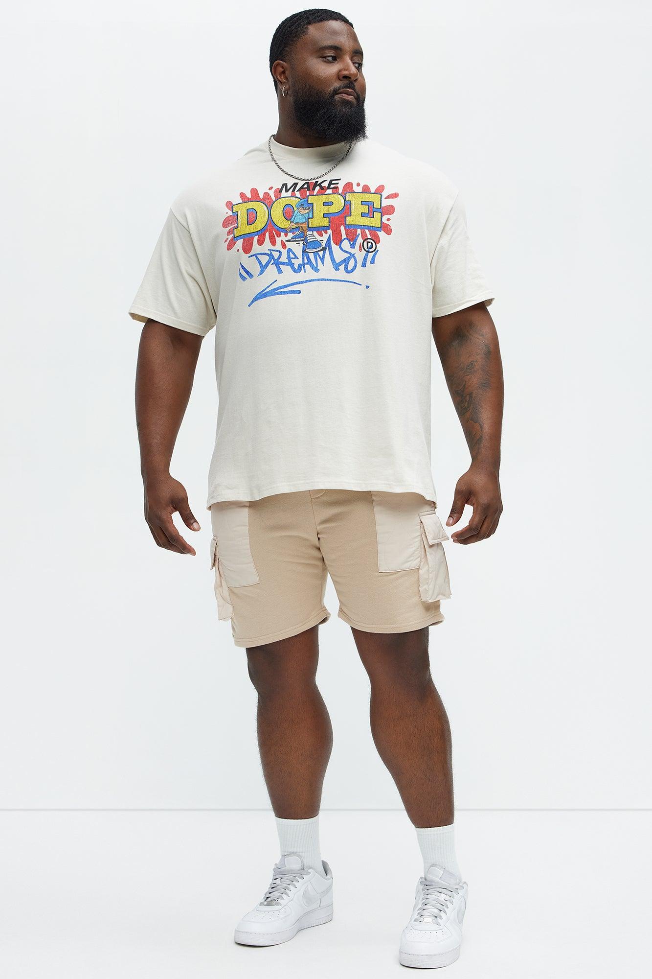 Trail Cargo Sweatshort - Khaki Product Image