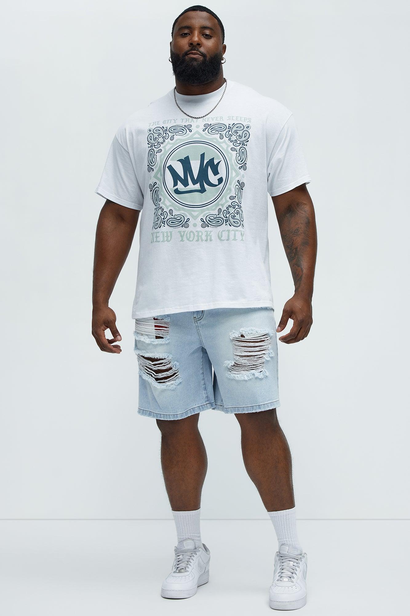 New York Never Sleeps Short Sleeve Tee - White Product Image