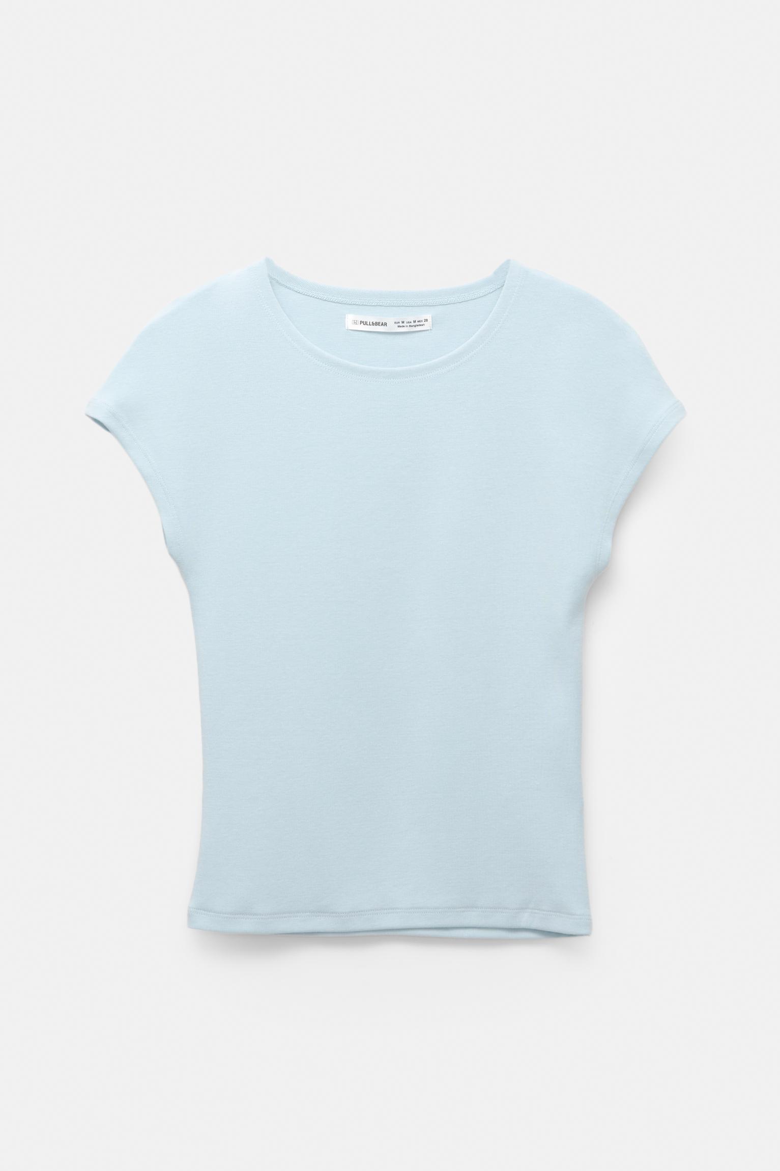 Fitted T-shirt with whole sleeves Product Image
