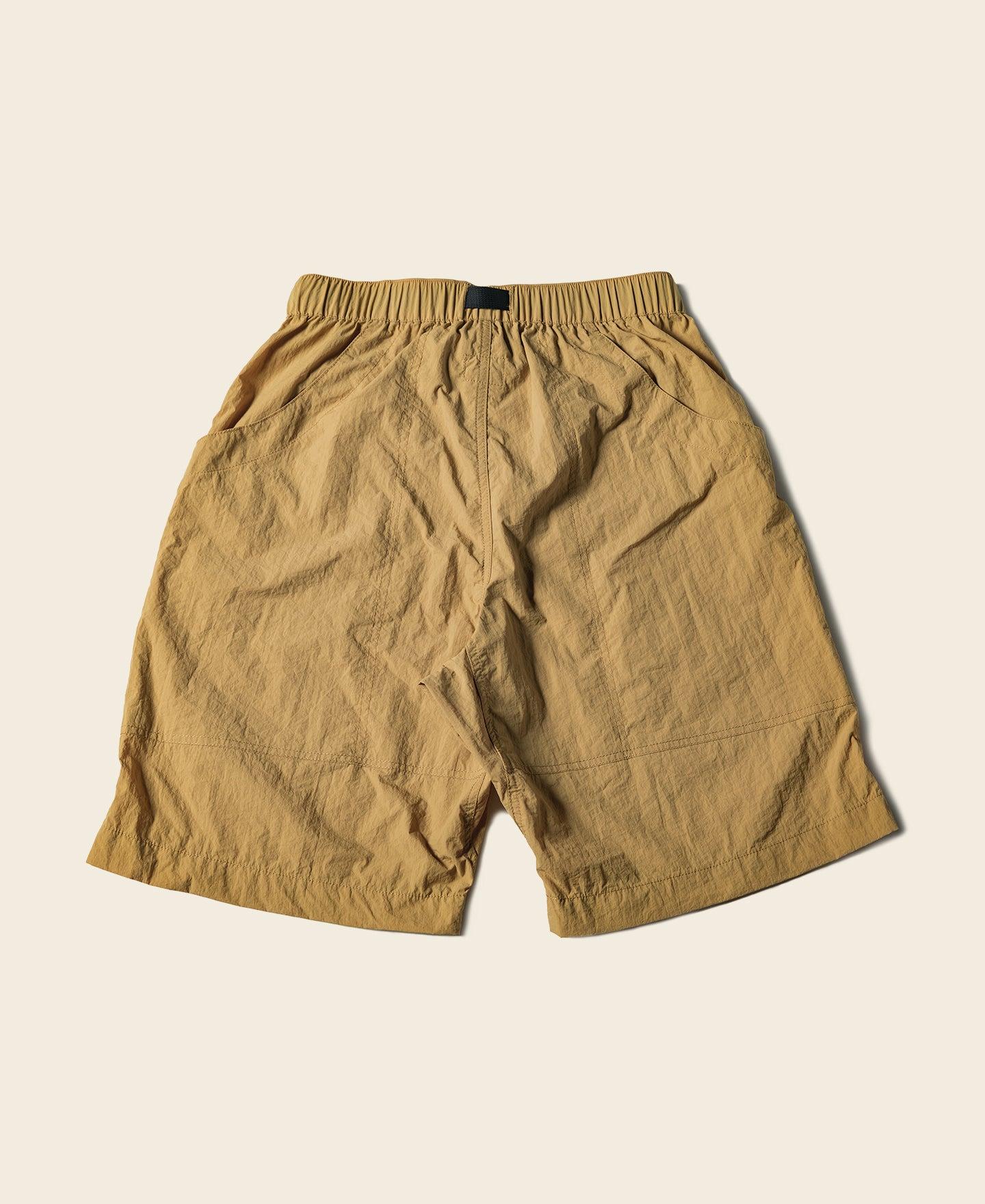 Nylon Climbers' Shorts - Yellow Product Image