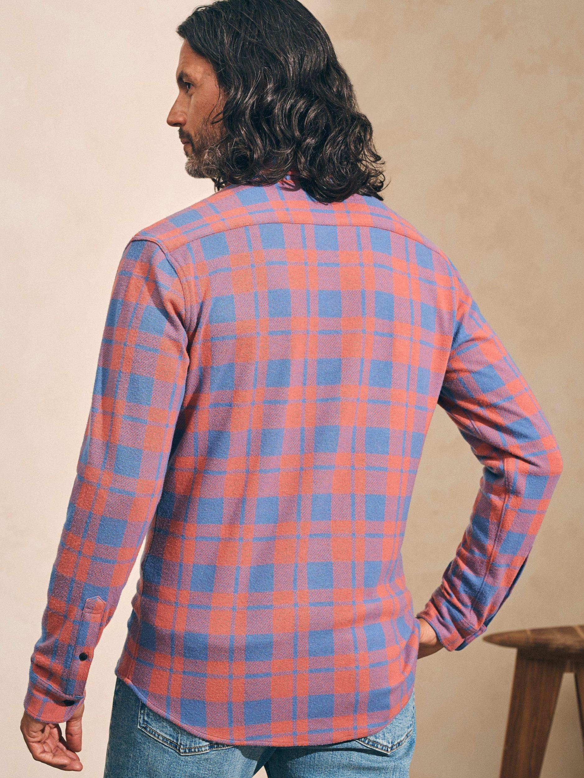 Legend™ Sweater Shirt - Rose Blue Check Male Product Image