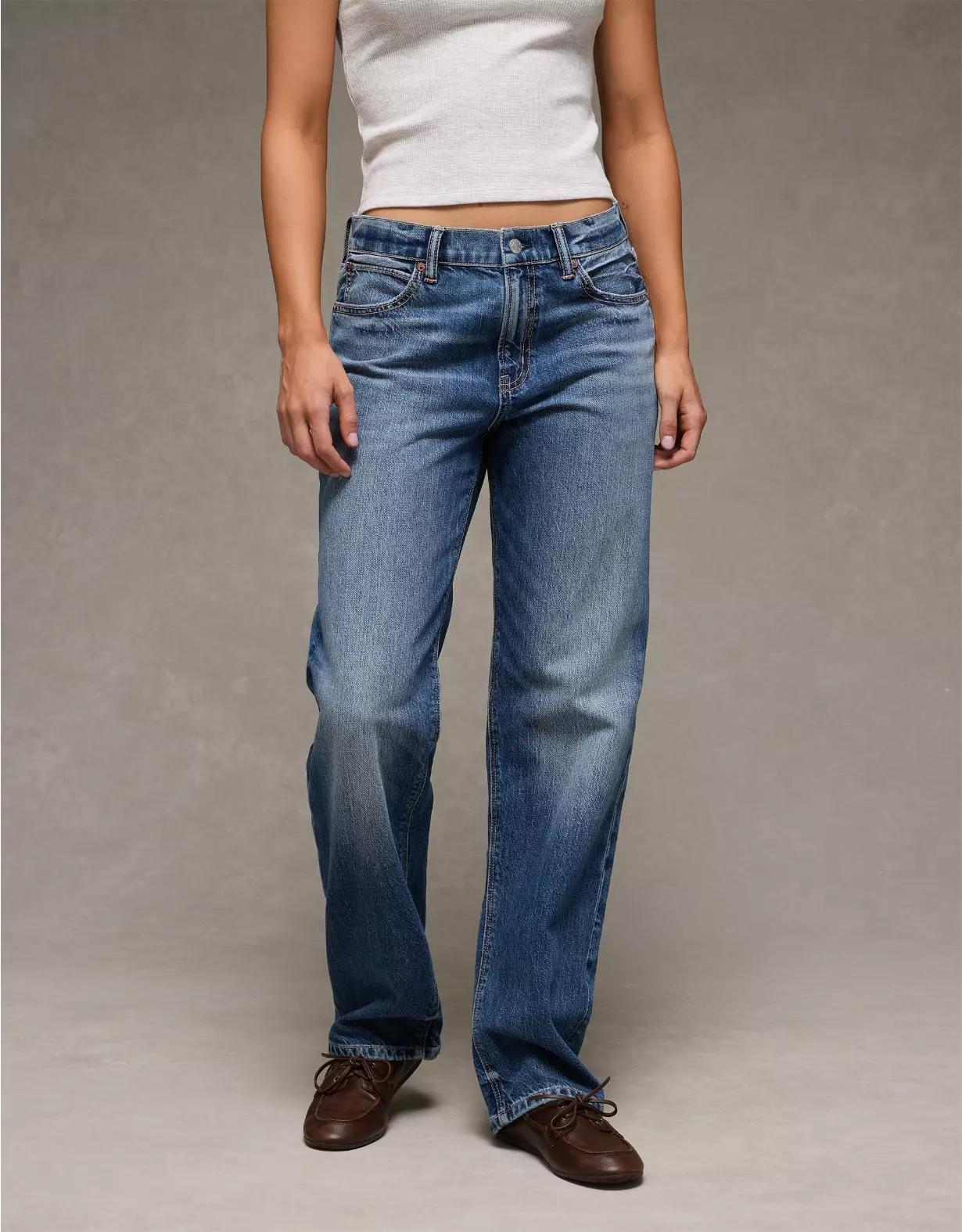 AE Strigid Low-Rise Ex-Boyfriend Jean Product Image
