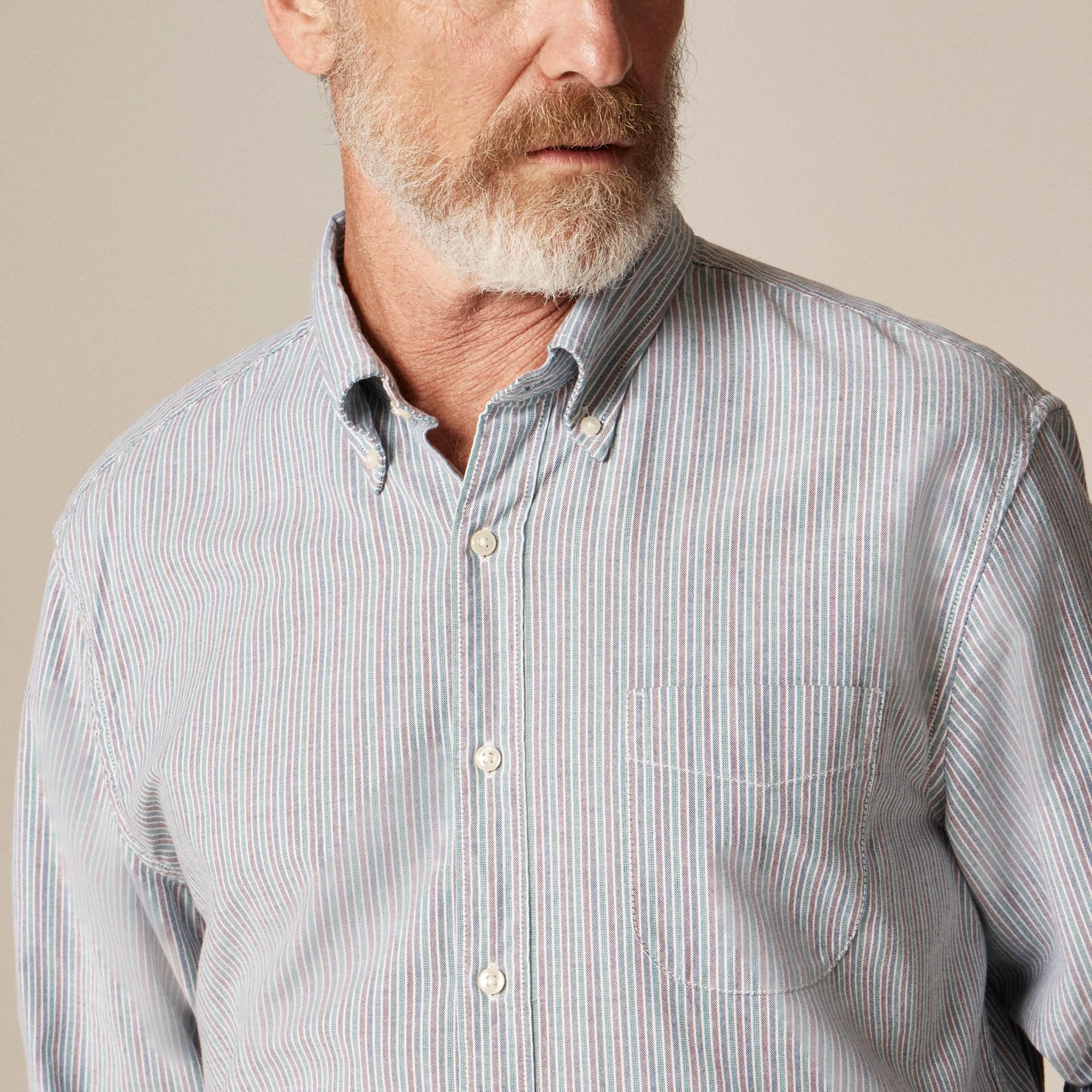 Broken-in organic cotton oxford shirt Product Image