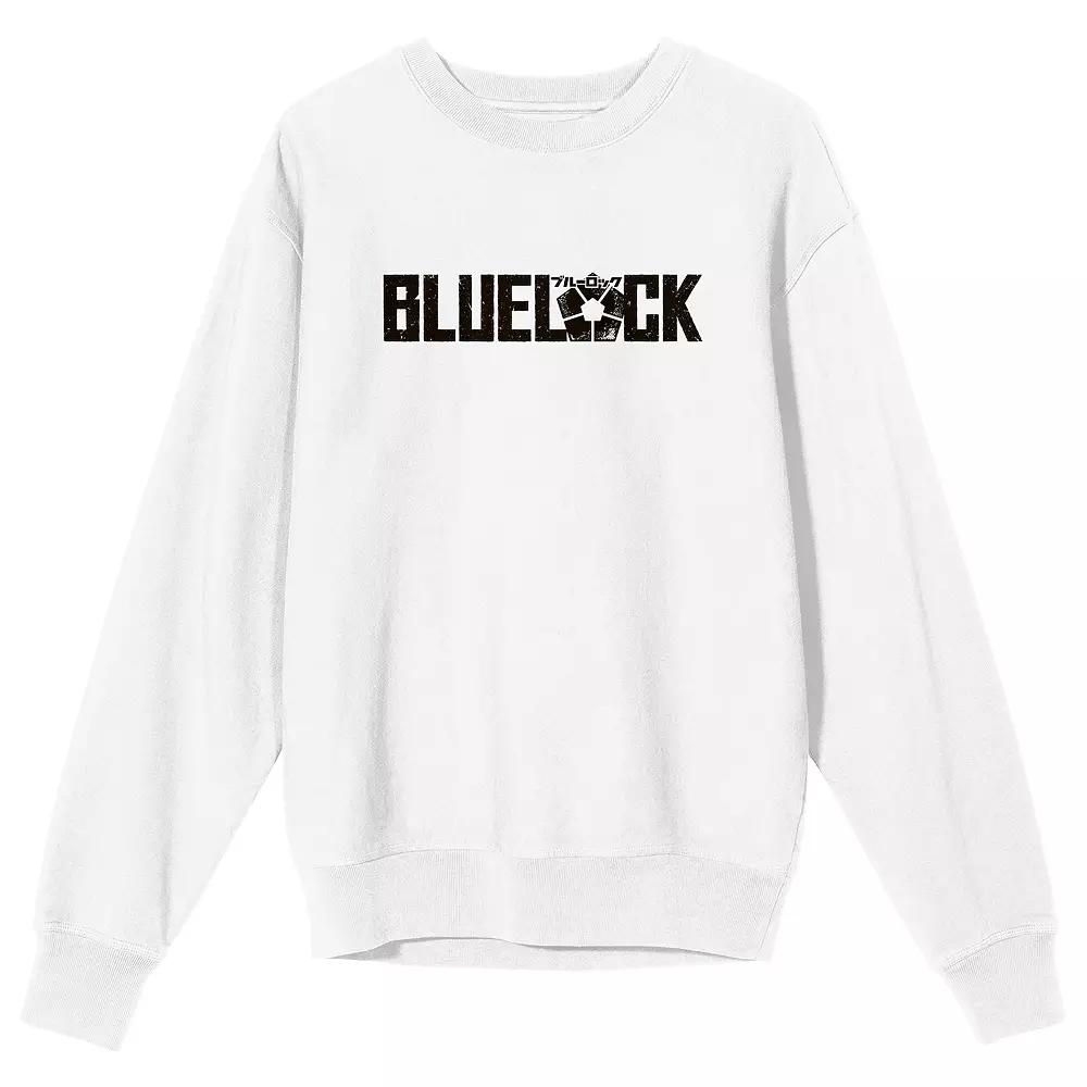 Men's Bioworld Blue Lock Title Logo Long Sleeve Graphic Tee,  Product Image