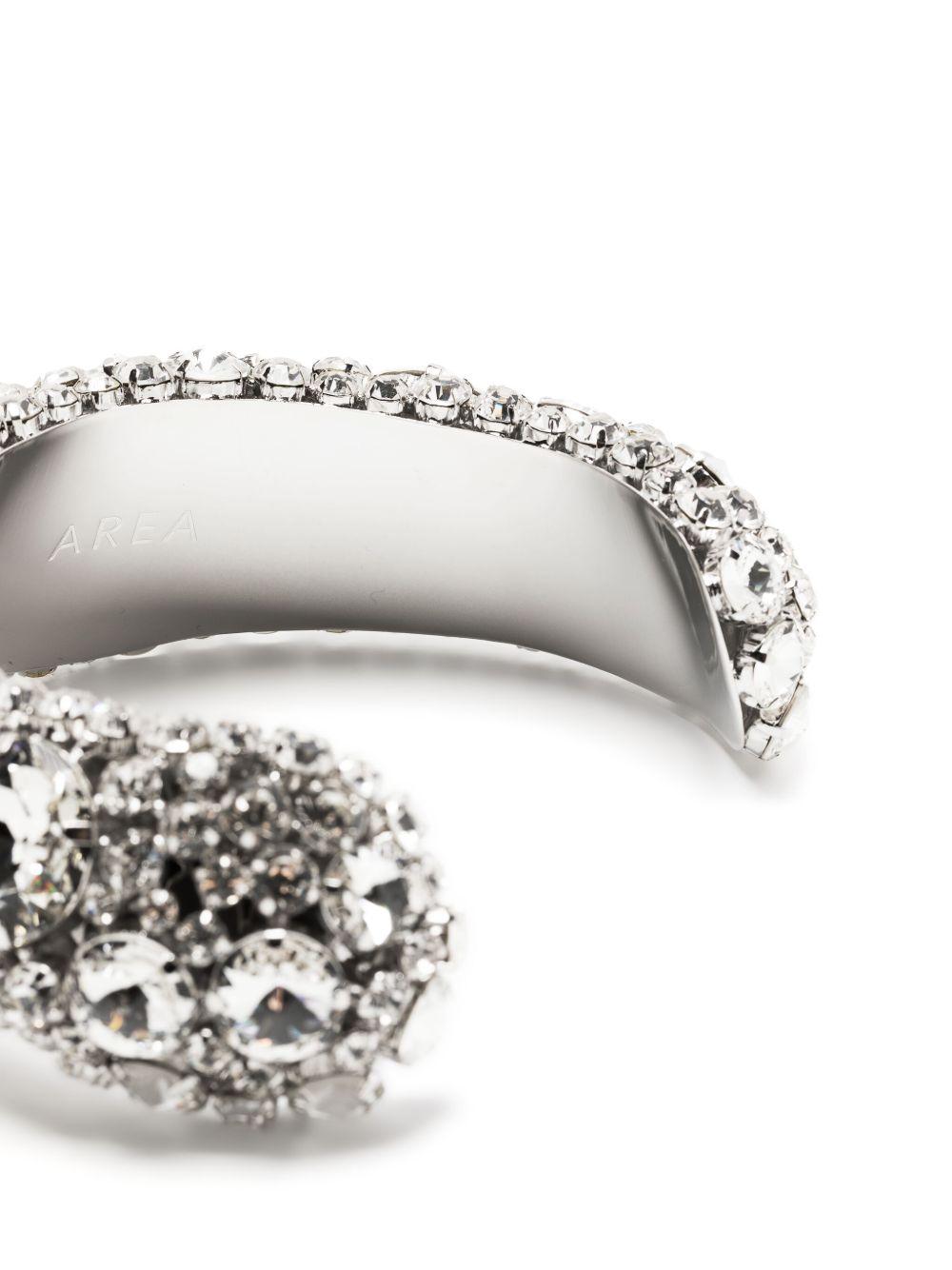 Crystal Bone choker necklace Product Image