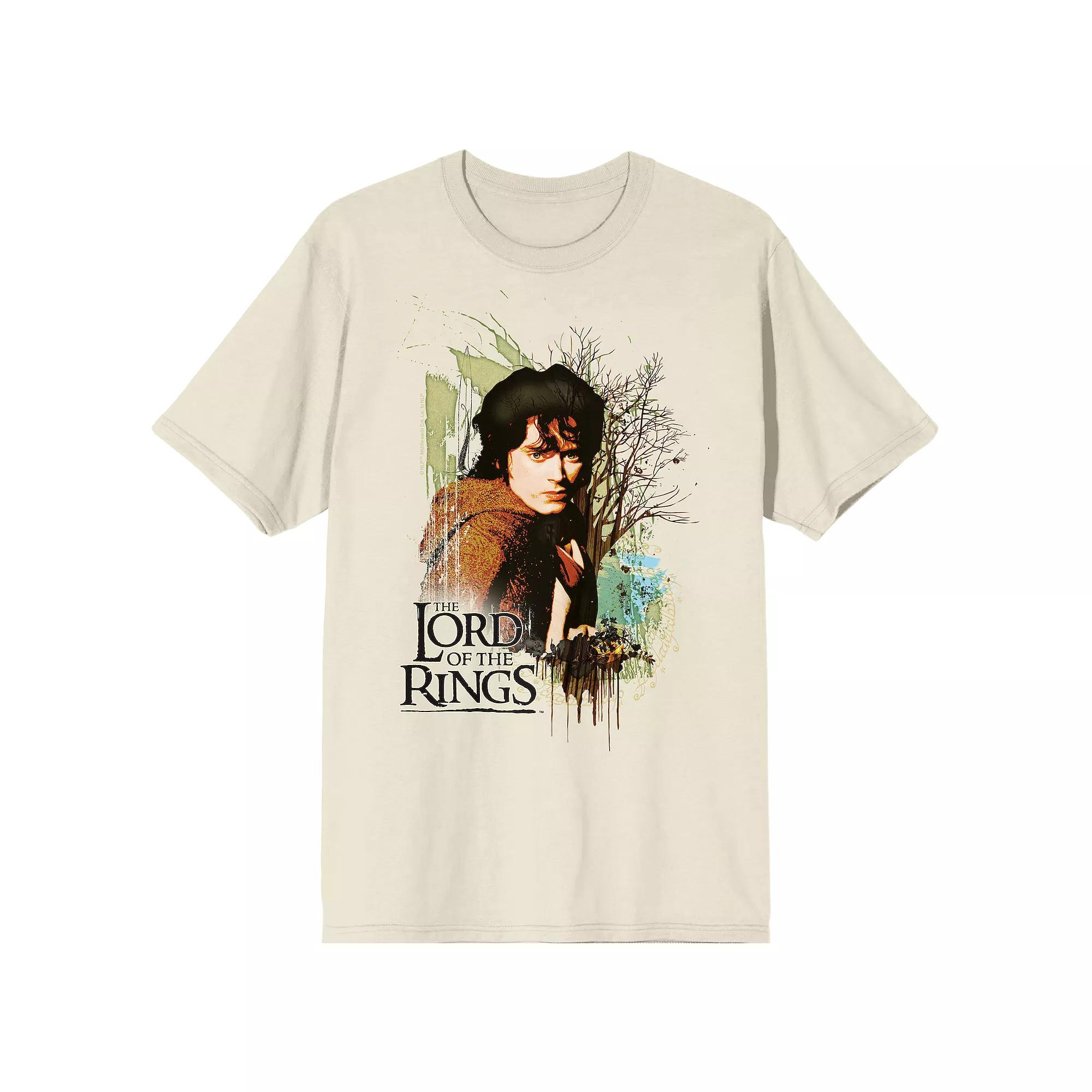 Men's Lord Of The Rings Frodo Tee, Size: Large, Off White Product Image