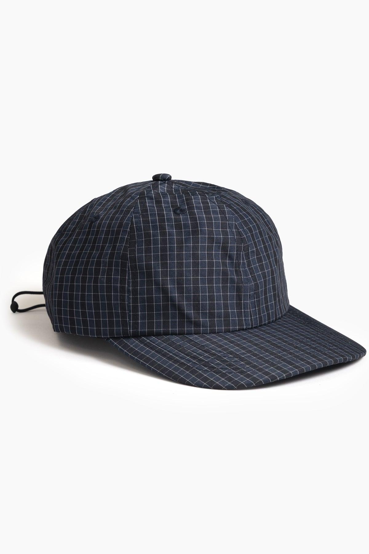 Blacksmith - Grid Check Cap - Navy Product Image