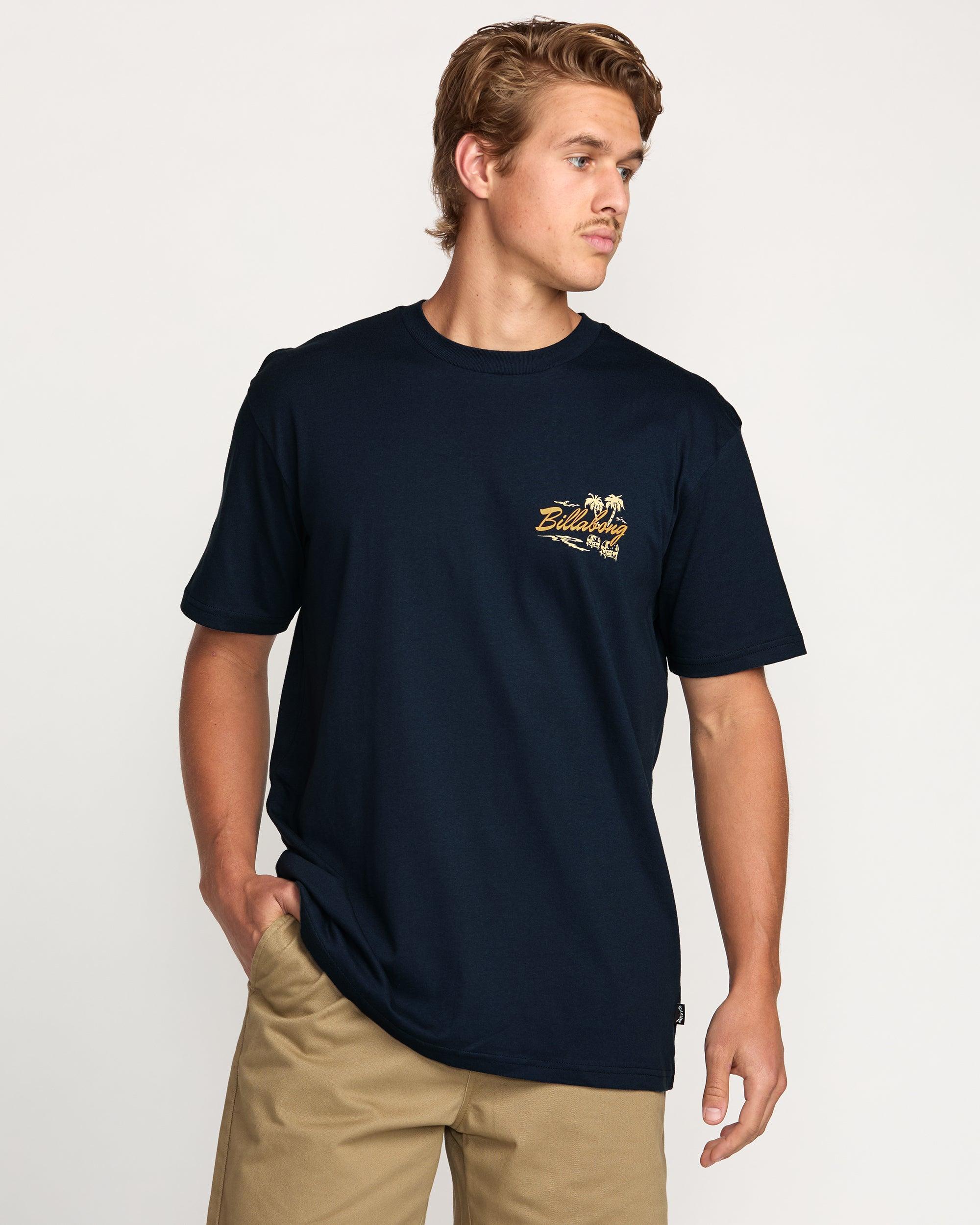 Skull Island Premium Tee - Navy Male Product Image
