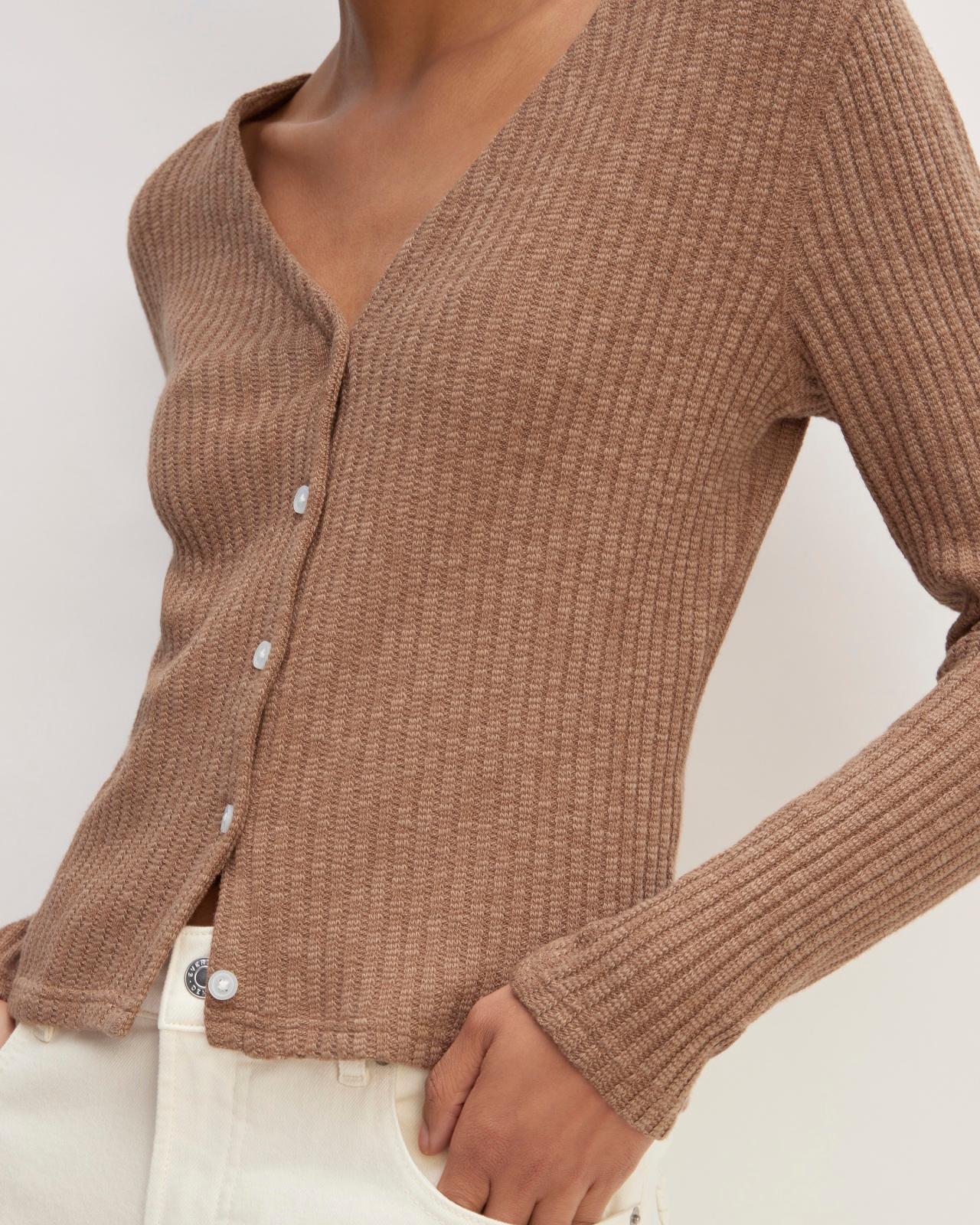Womens Cozy Rib Cardigan by Everlane Product Image