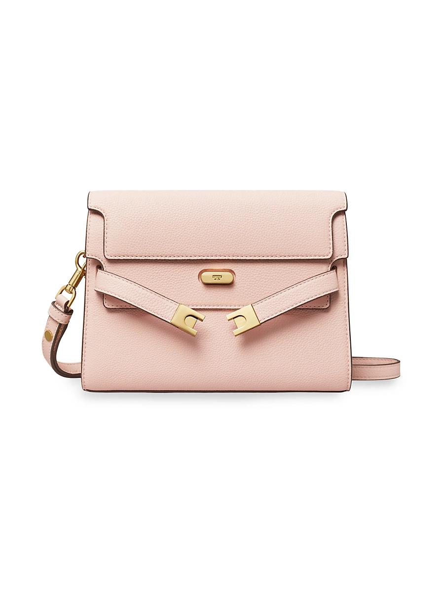 Womens Small Lee Radziwill Pebbled Leather Shoulder Bag Product Image