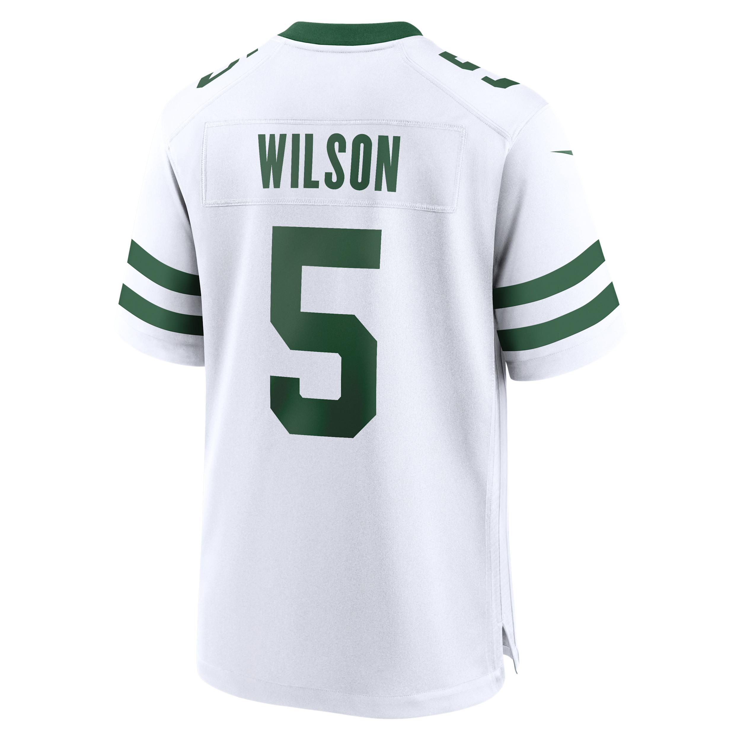 Garrett Wilson New York Jets Nike Mens NFL Game Football Jersey | 67NM0AUO72F-GTF Product Image