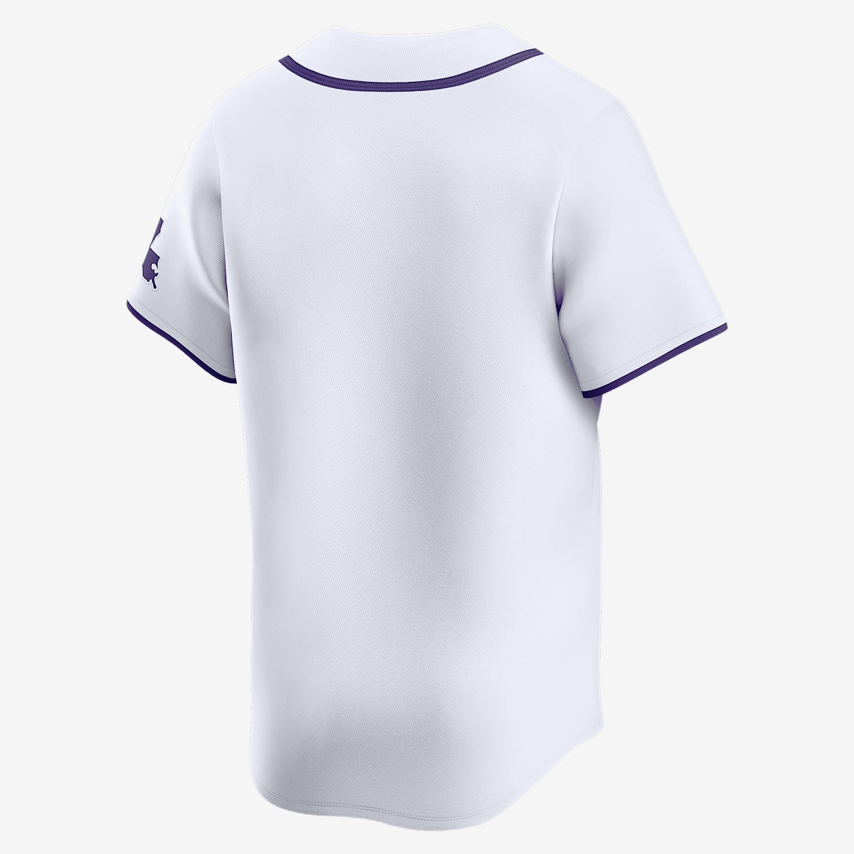 LSU Nike Men's College Limited Baseball Jersey Product Image
