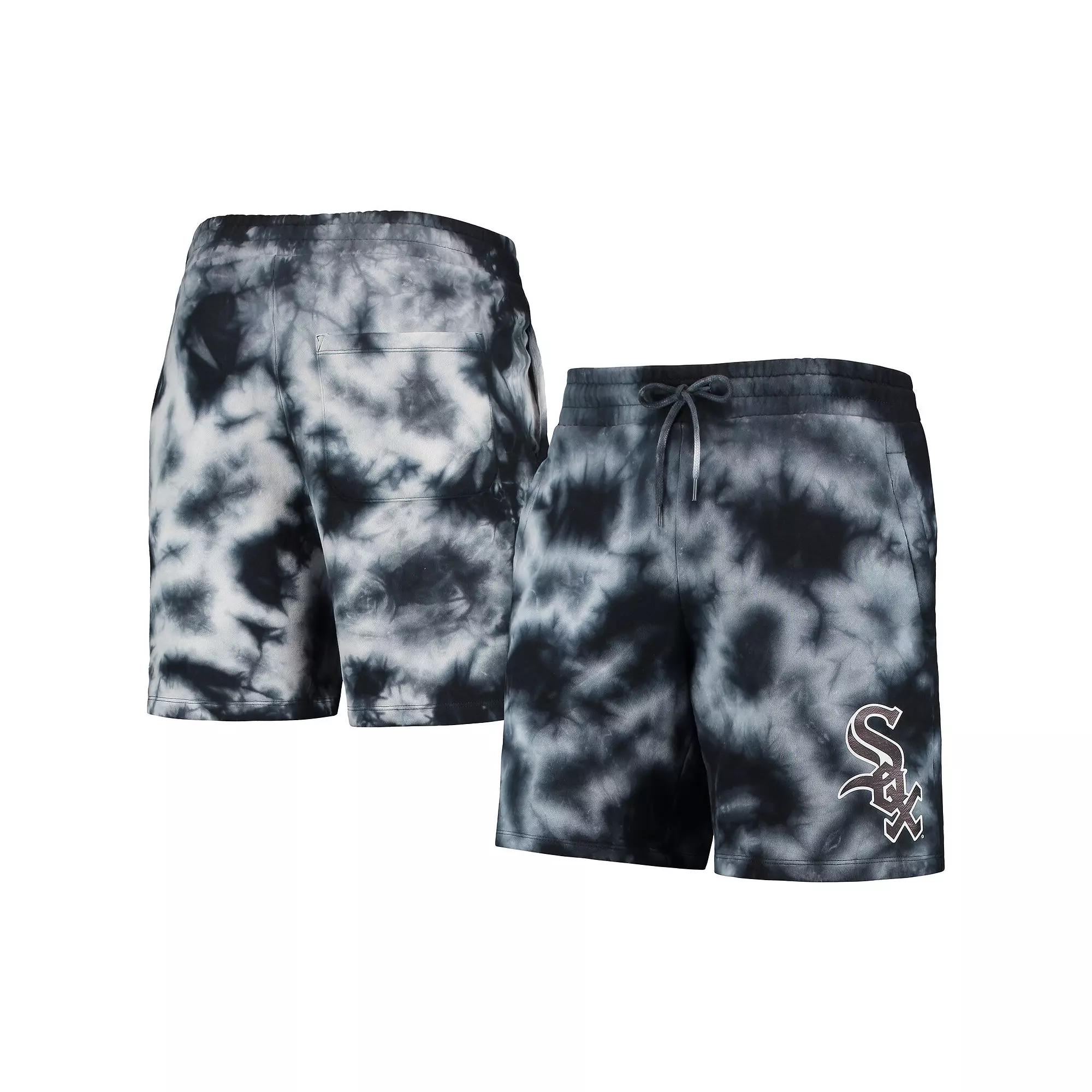 Men's New Era Black Chicago White Sox Team Dye Shorts, Size: Small Product Image