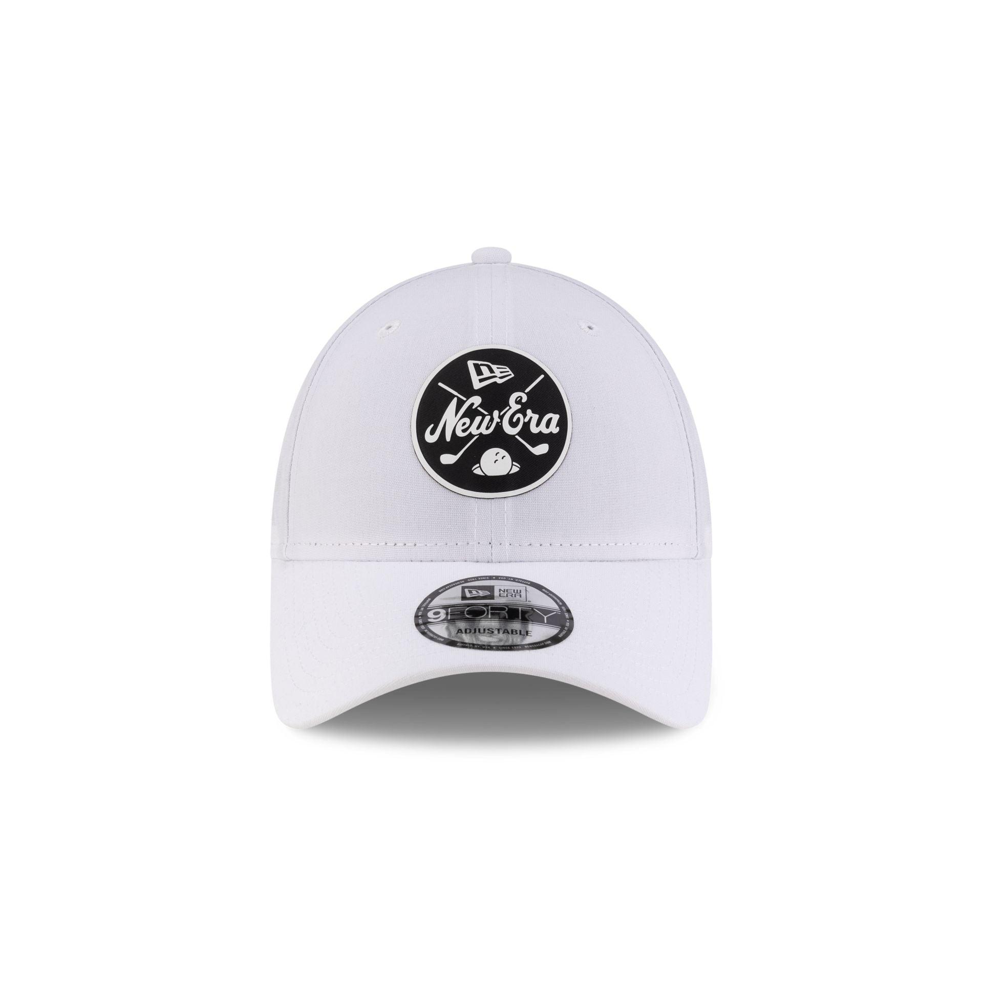 New Era Golf Repreve White 9FORTY Snapback Hat Male Product Image
