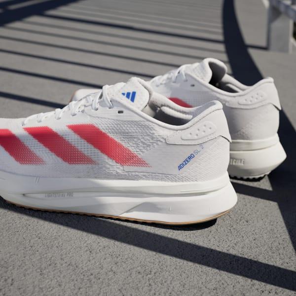 adidas Adizero SL2 Running Shoes Cloud White 8 Womens Product Image