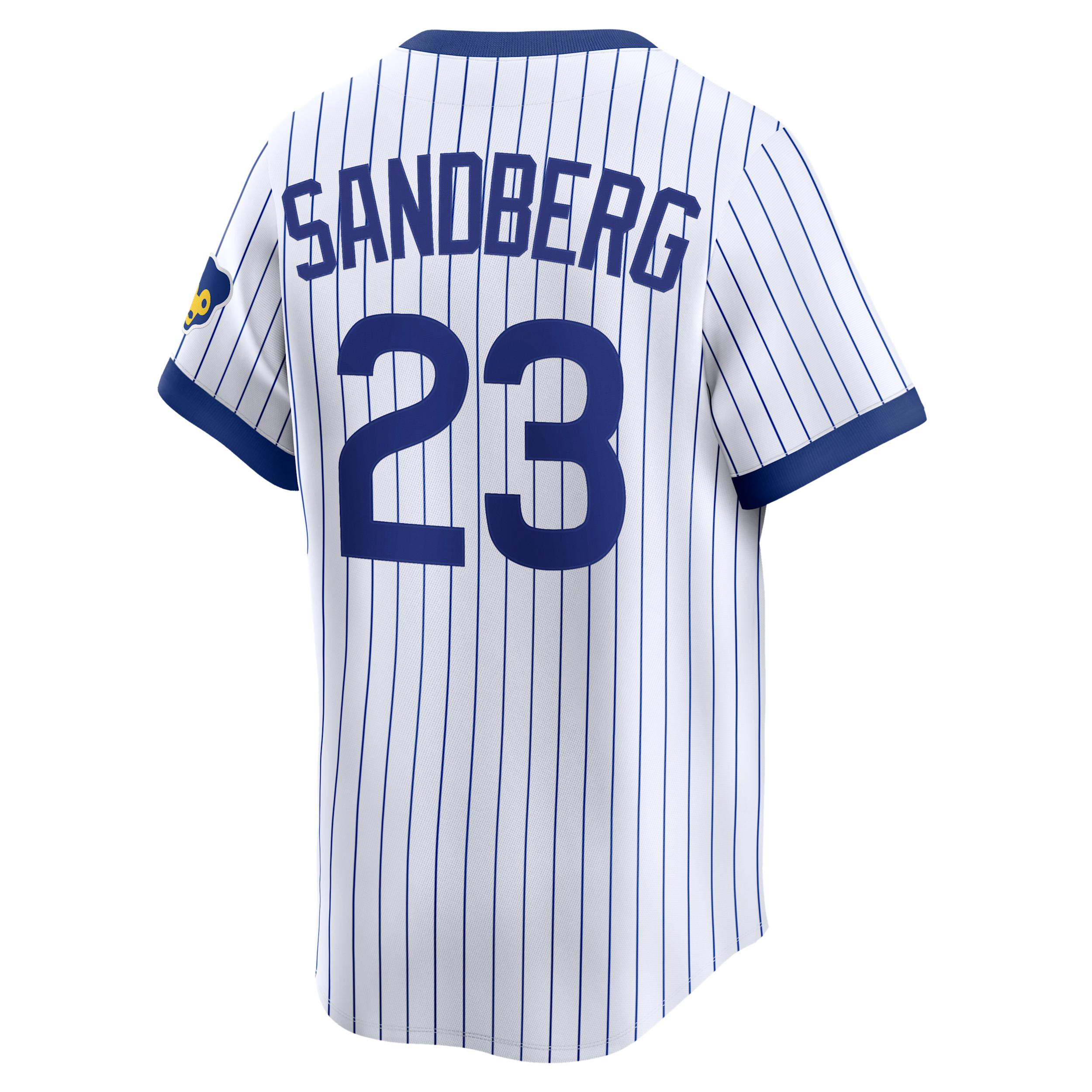 Ryne Sandberg Chicago Cubs Cooperstown Nike Men's Dri-FIT ADV MLB Limited Jersey Product Image