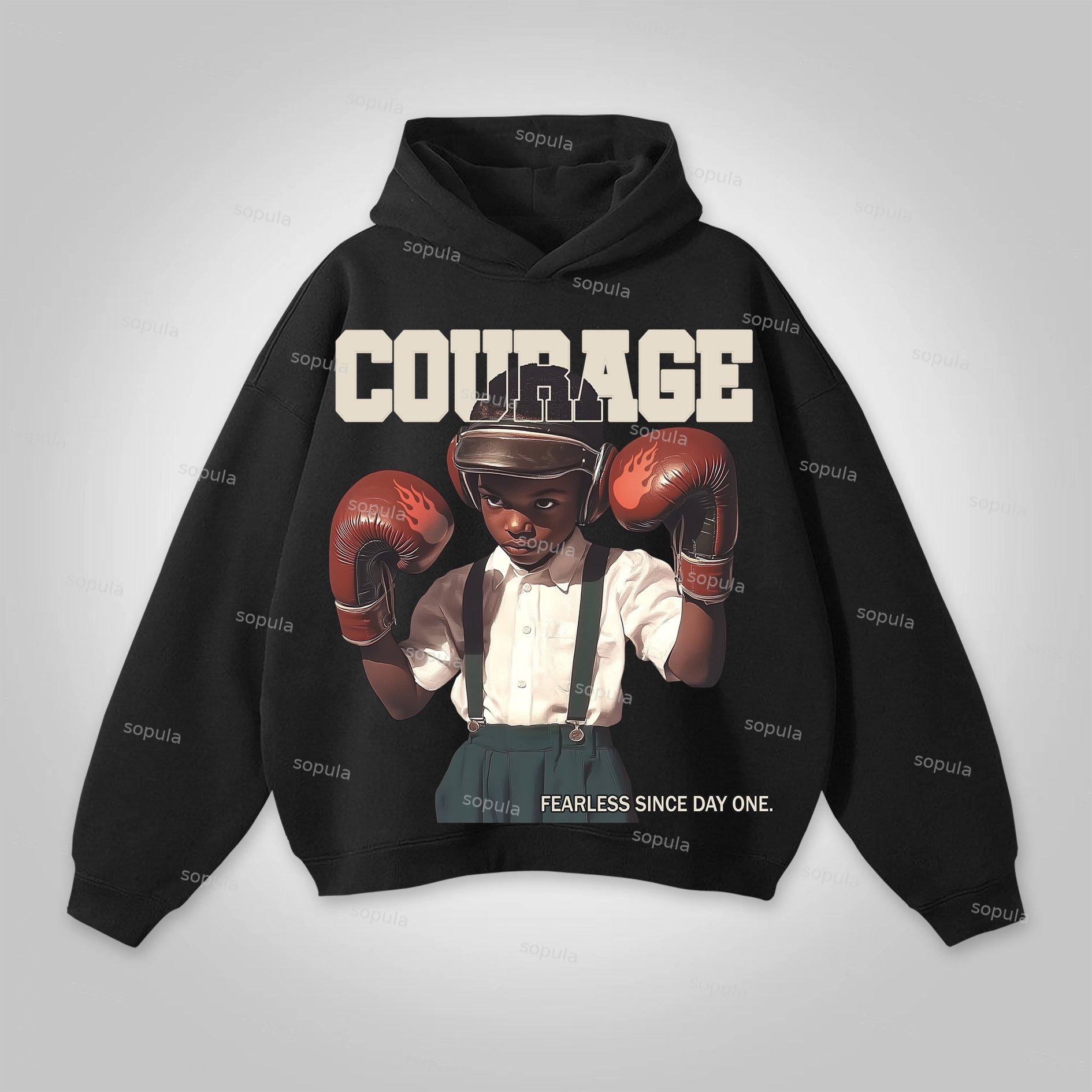 Sopula Born In The Streets, Made In The Ring Pocket Hoodie Product Image