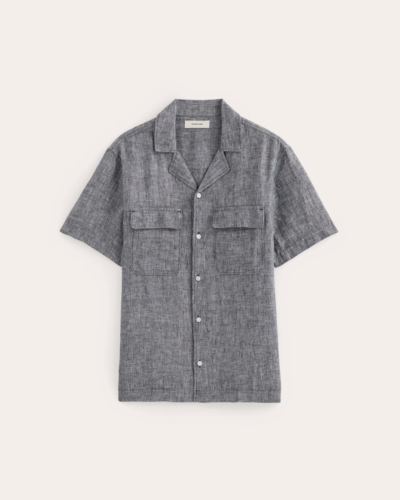 Mens Resort Shirt in Linen by Everlane Product Image