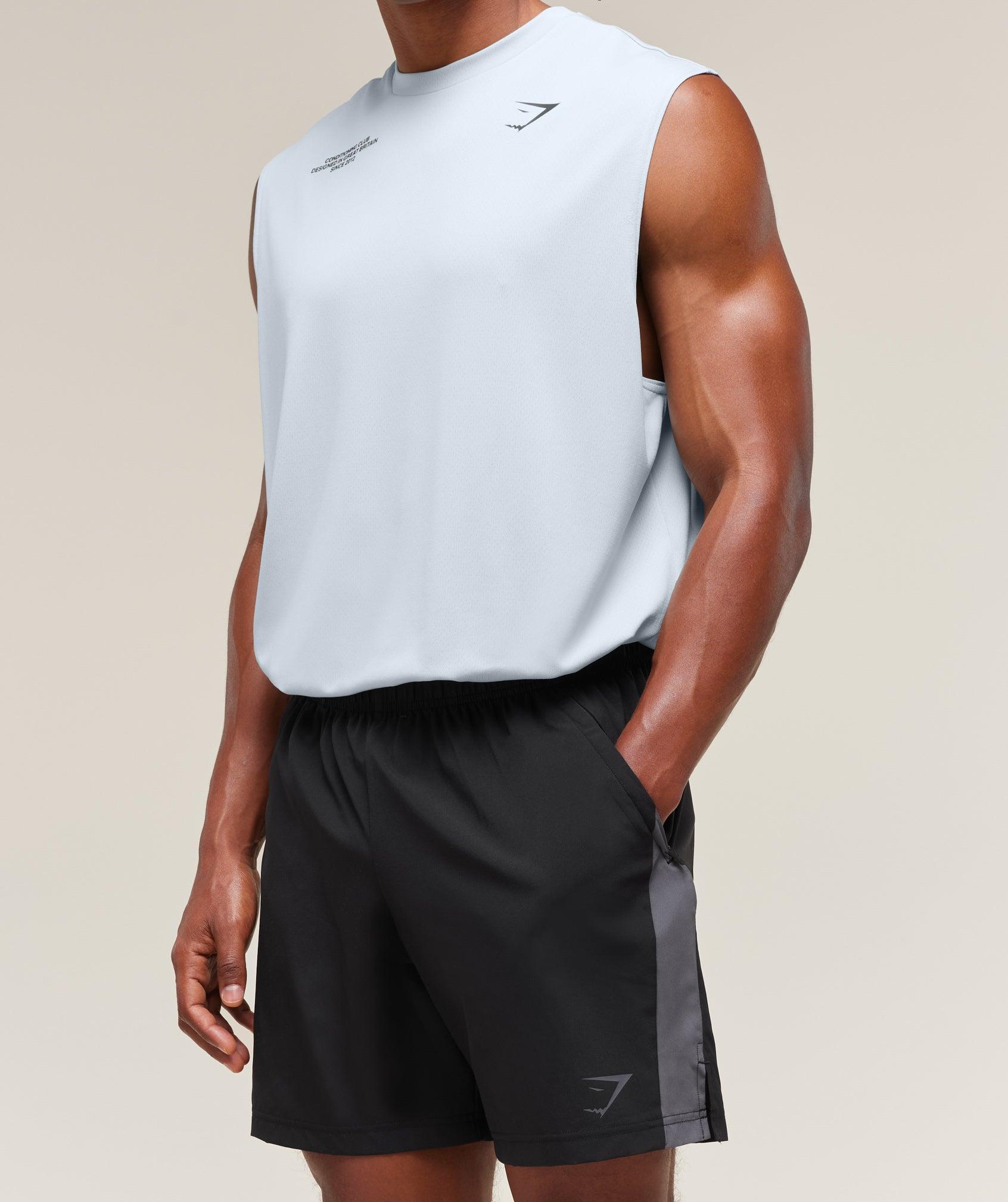 Gymshark Sport  7" Shorts - Black Male Product Image