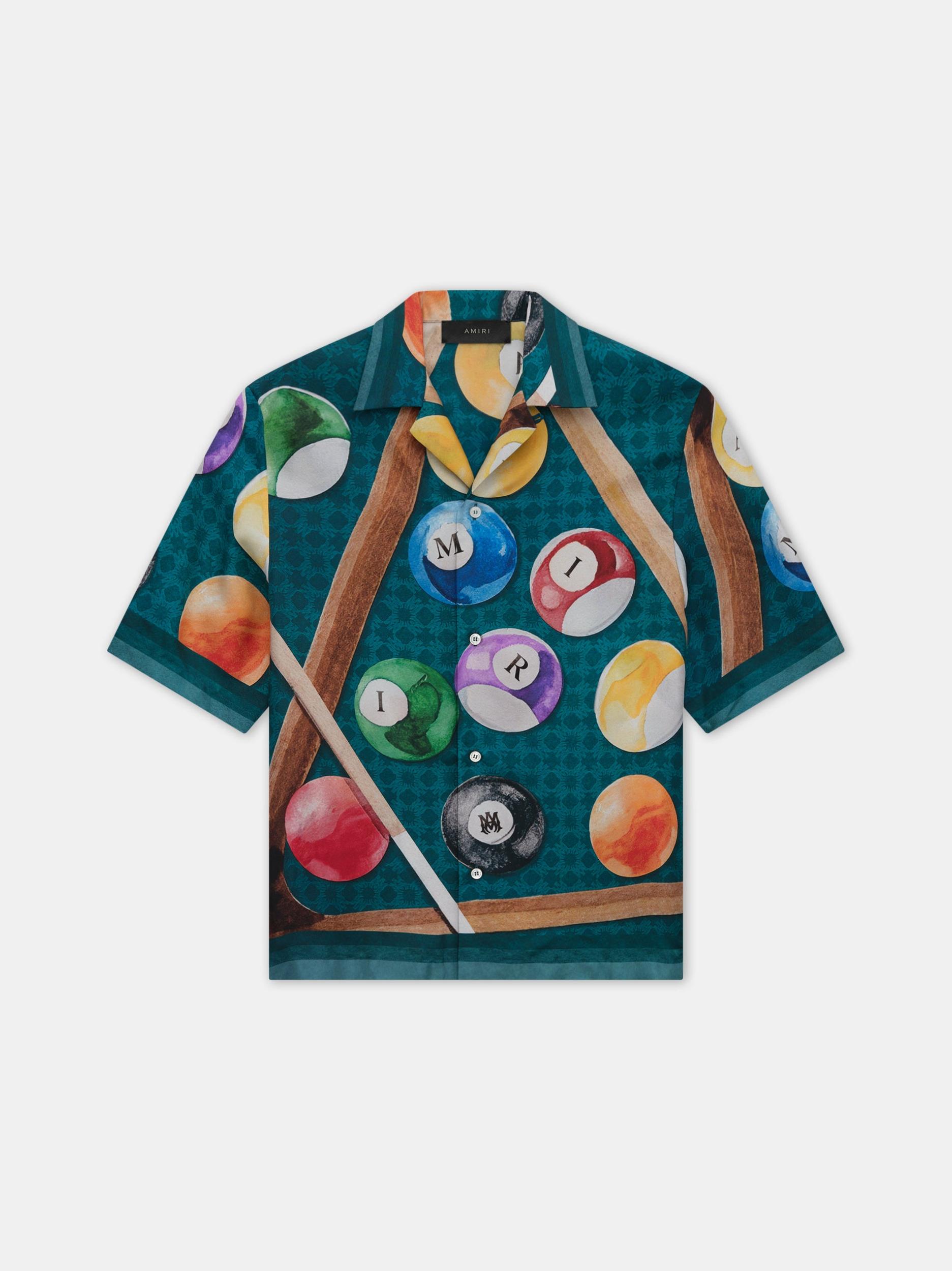 BILLIARDS BOWLING SHIRT - Evergreen Product Image