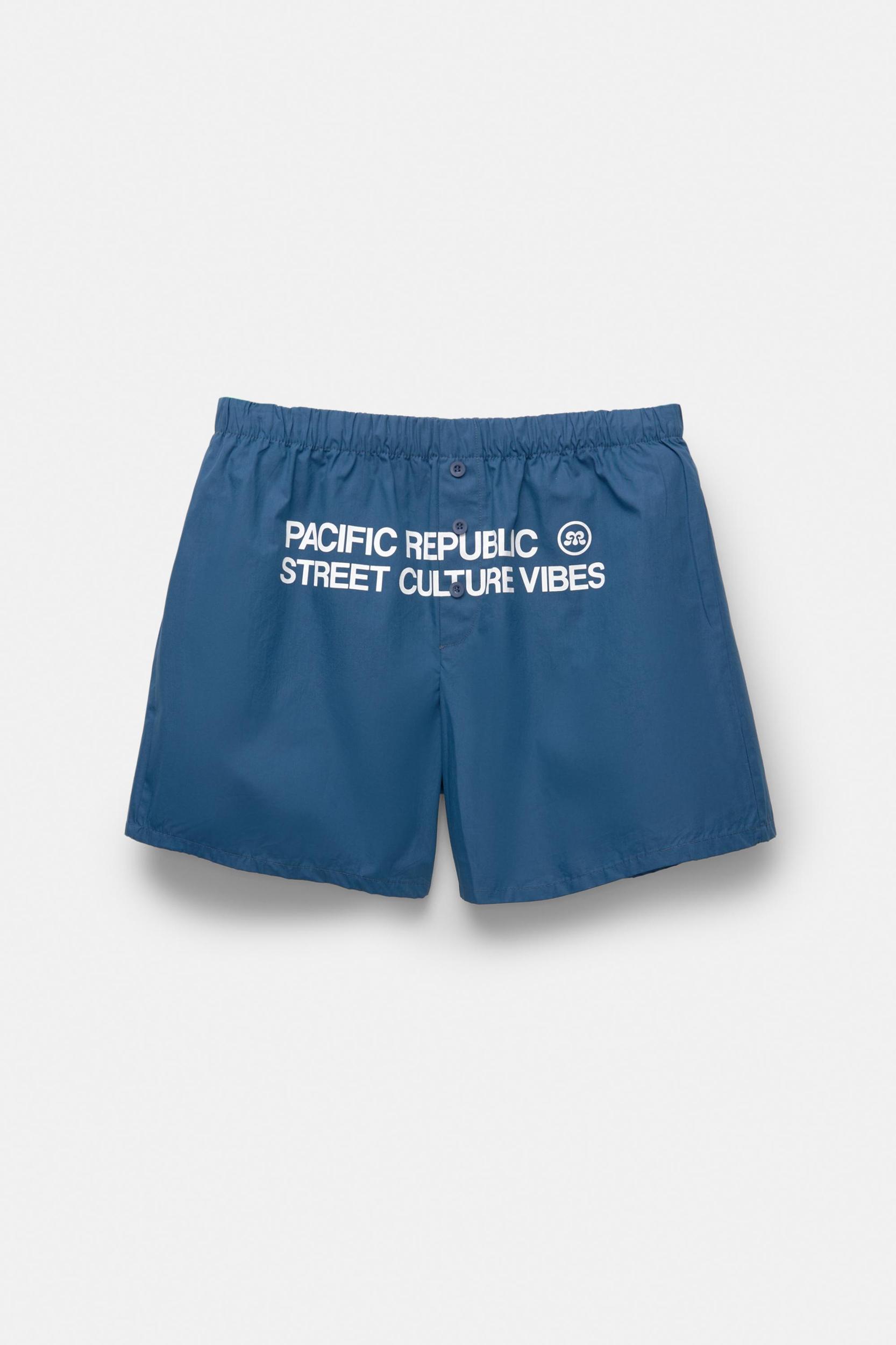 Graphic pyjama Bermuda shorts Product Image