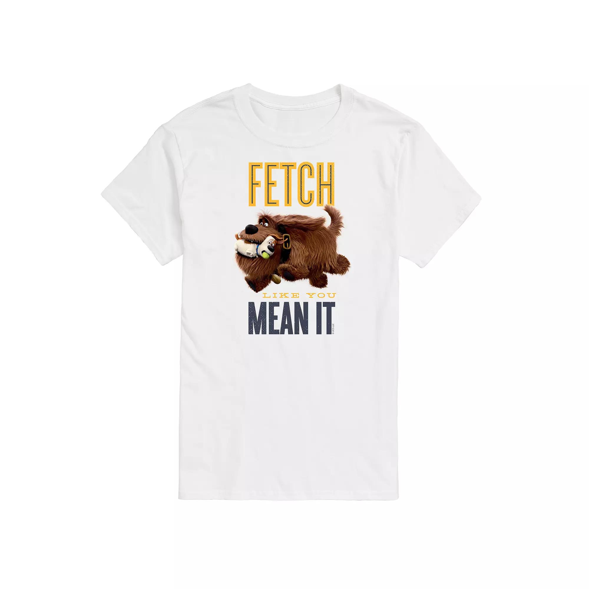 Big & Tall The Secret Life of Pets Fetch Like You Mean It Graphic Tee, Men's,  Product Image