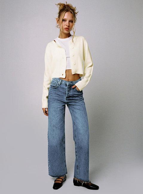 Collase Knit Sweater Cream Product Image