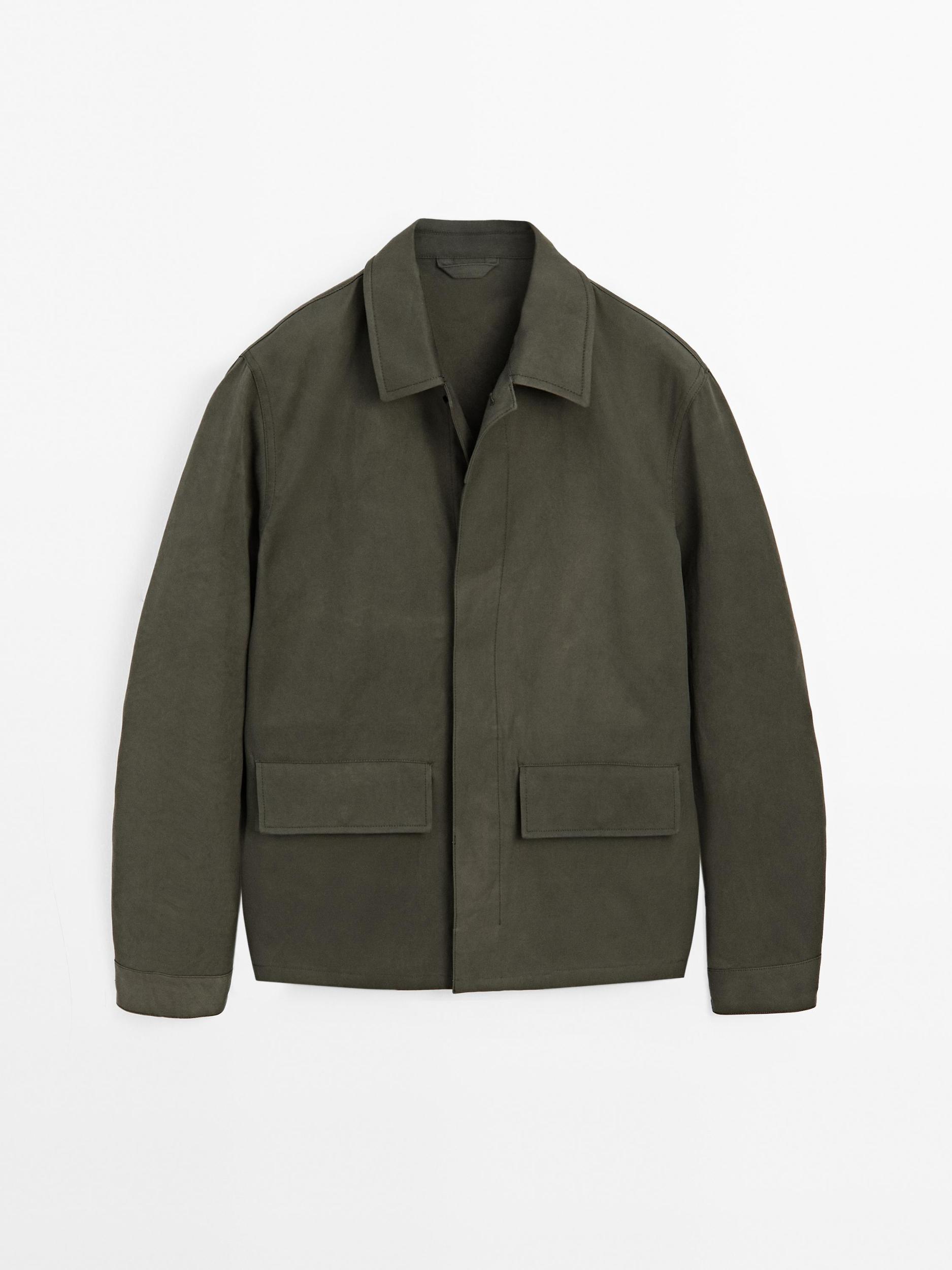 100% cotton maltinto finish jacket Product Image