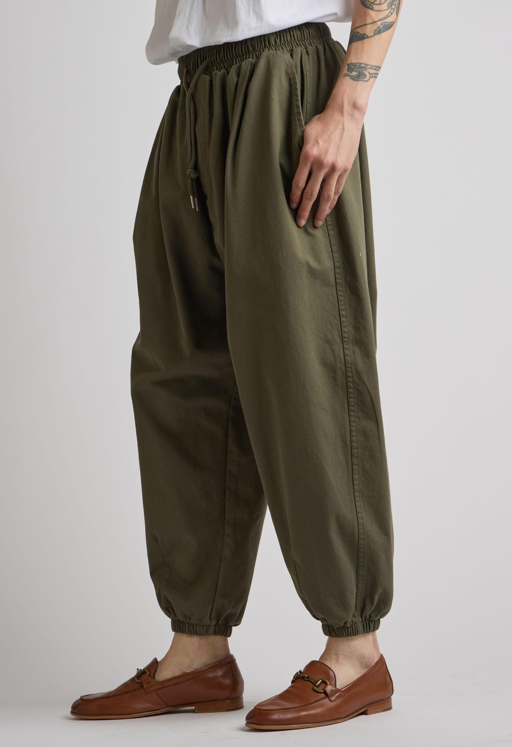 Brandon Pant in Army Green Product Image