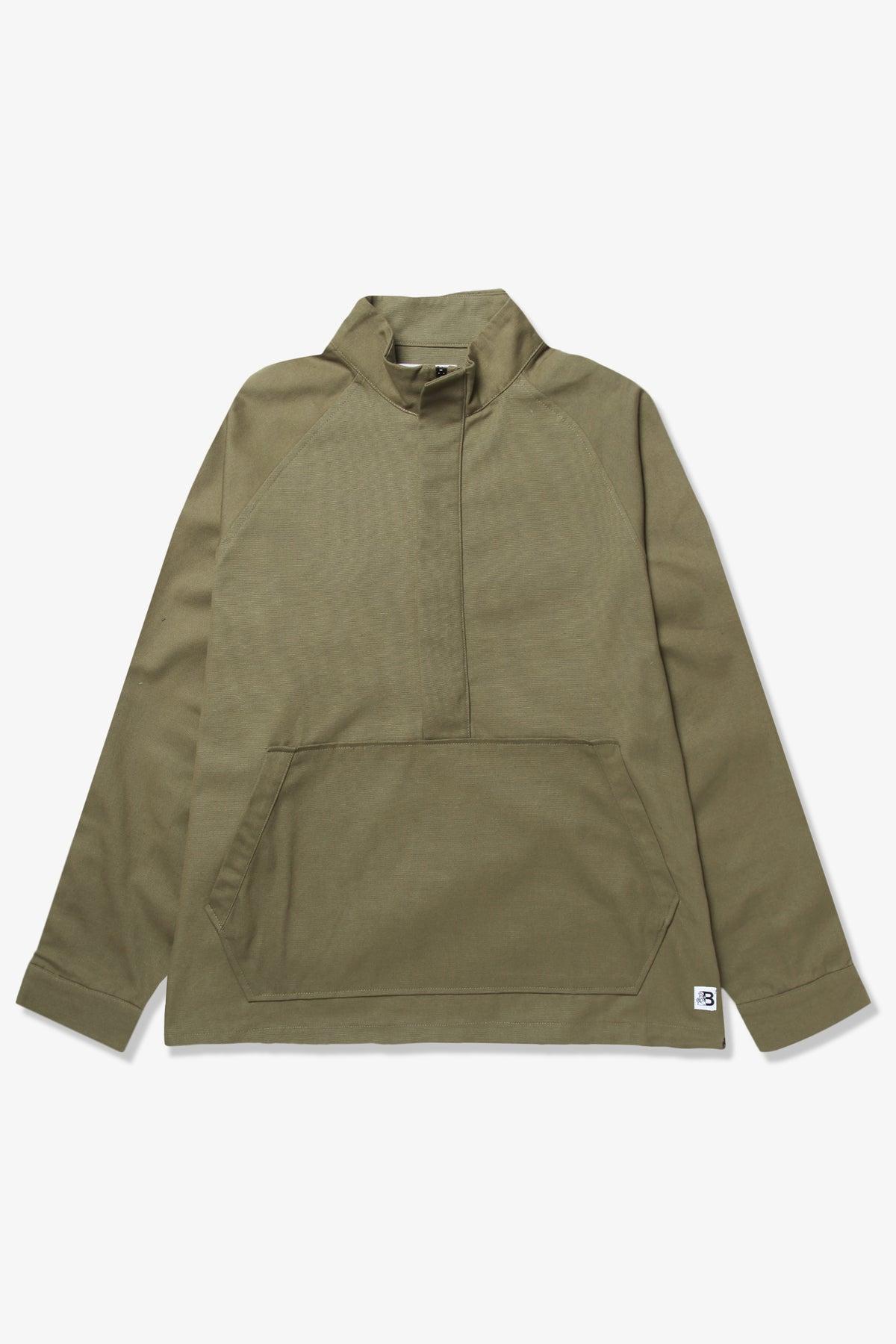 Blacksmith - Popover Wind Shirt - Olive Product Image