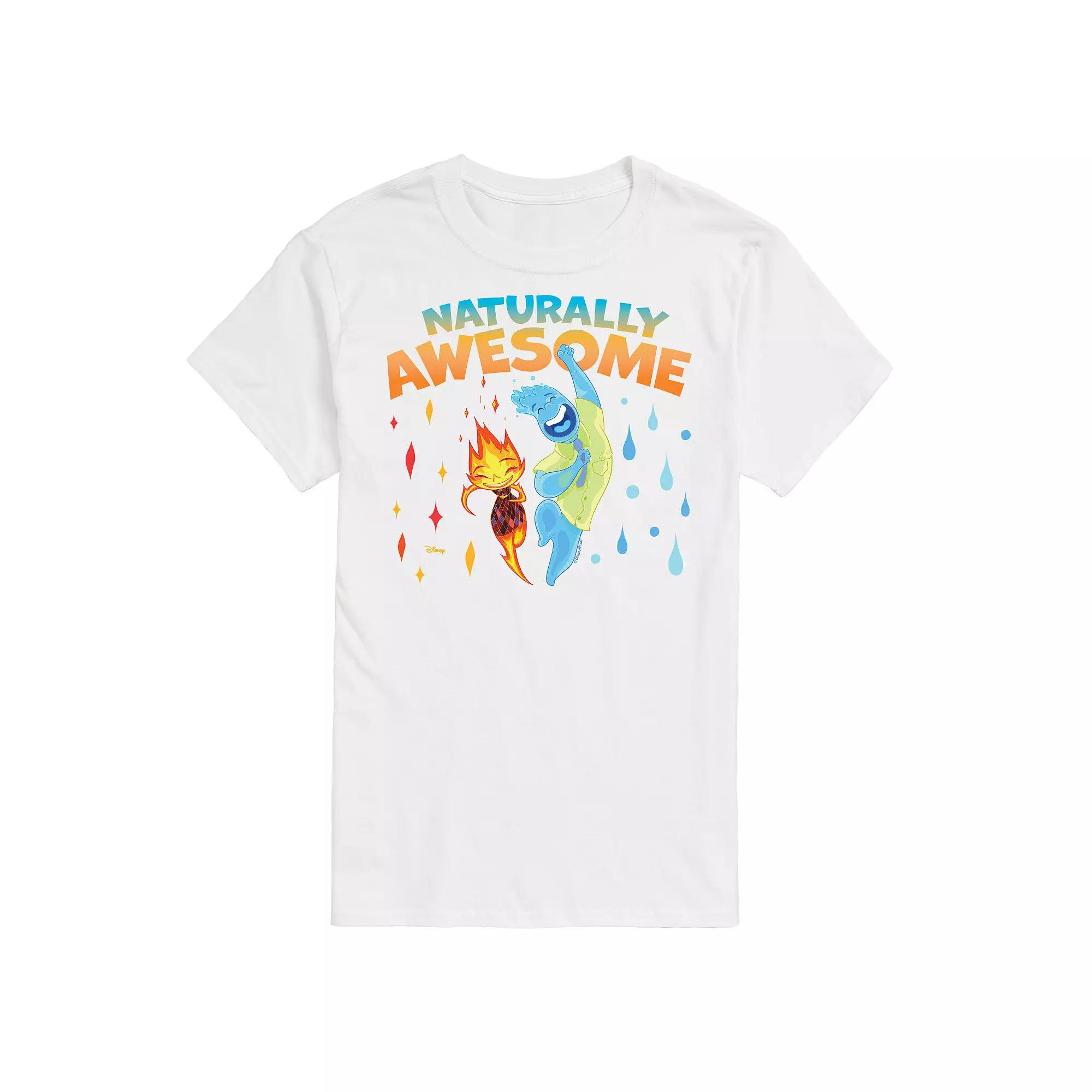 Disney's Elemental Big & Tall Naturally Awesome Graphic Tee, Men's,  Product Image